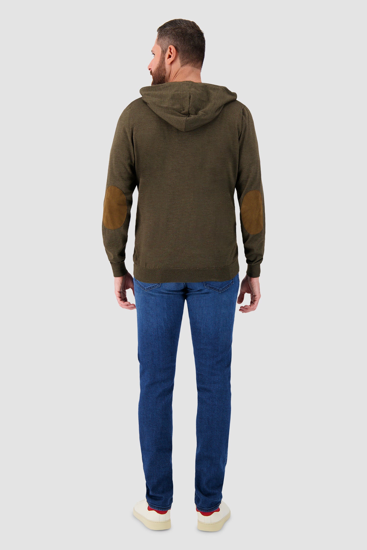 Kiton Moss Green Hoodie