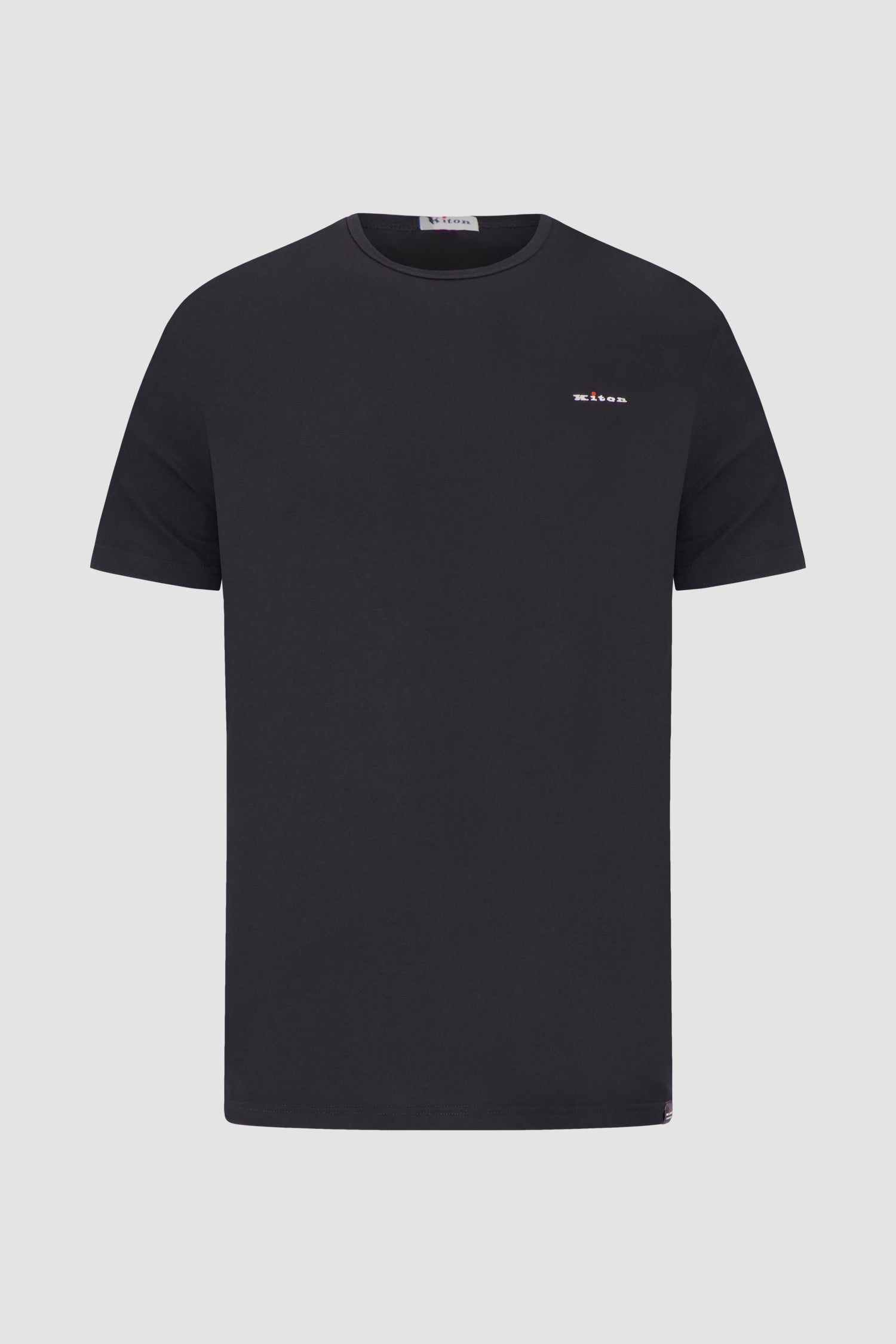 Kiton Black Underwear T-Shirt