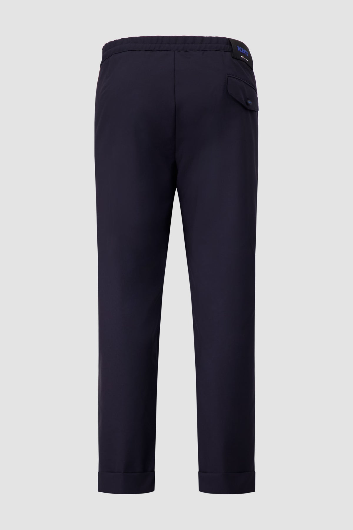 Kiton Navy Wool Trousers