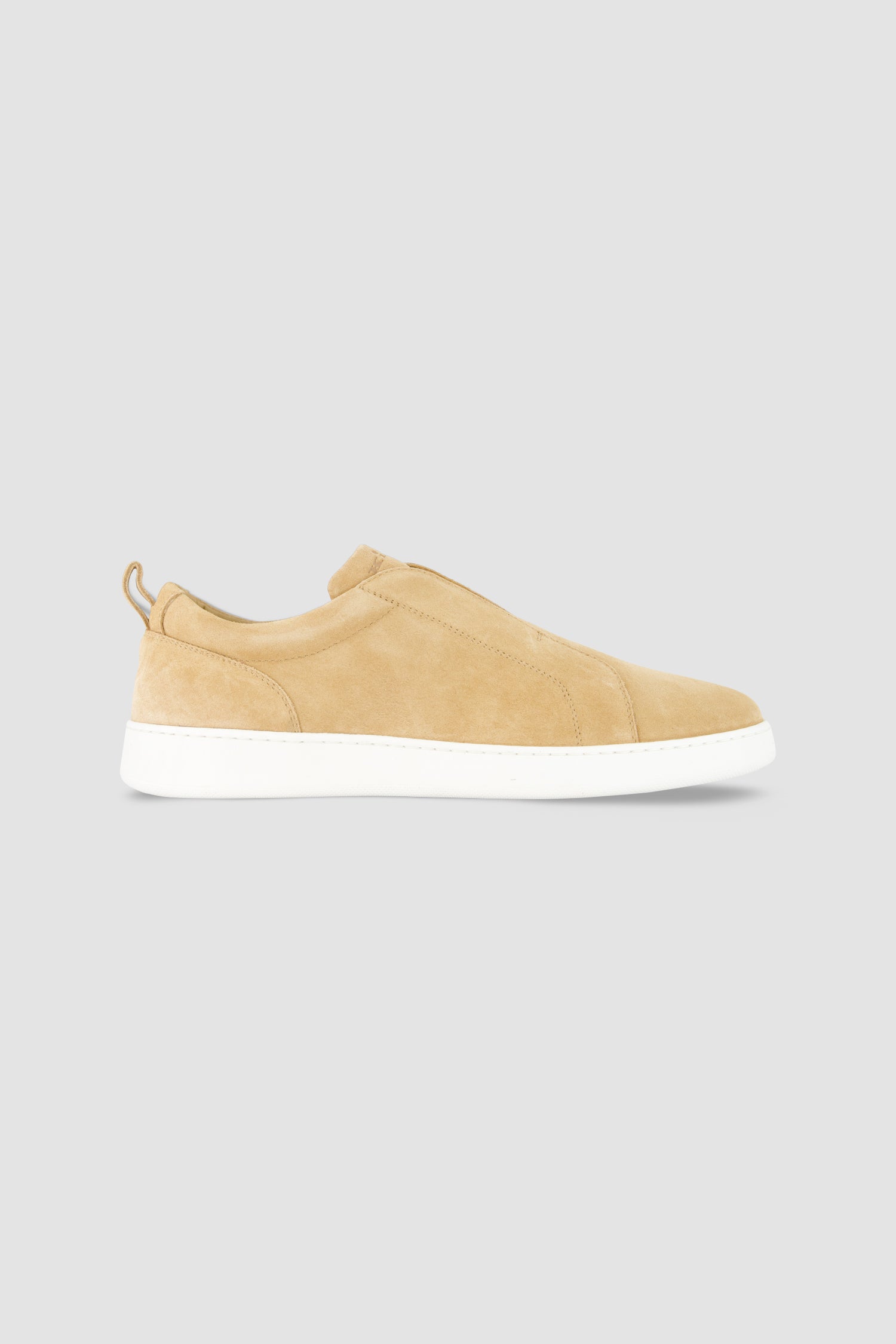 Kiton Tan/Milk Suede Sneakers