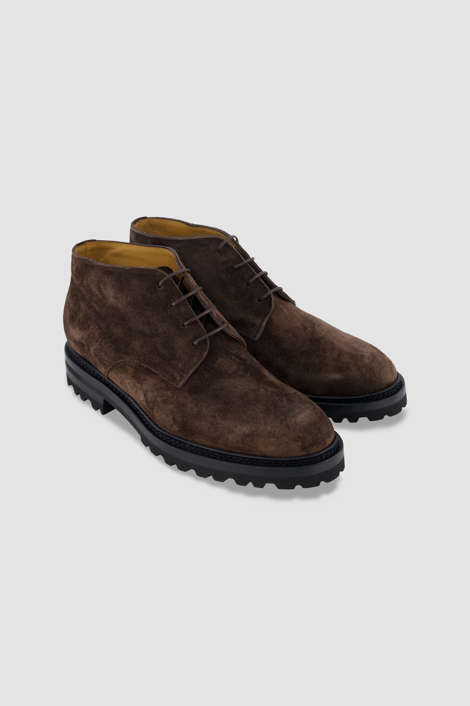Kiton Brown Suede Chukka Boot