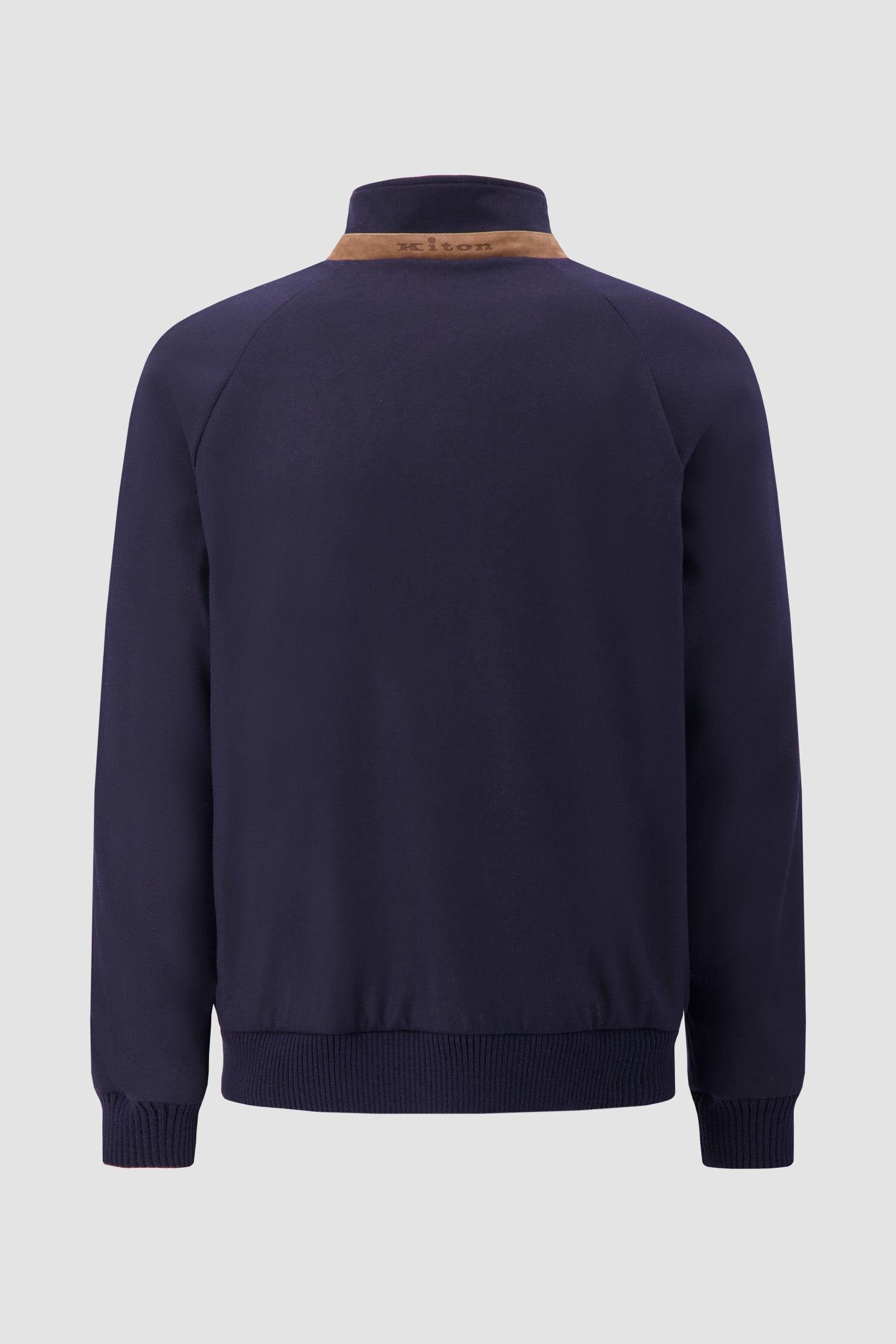 Blouson bomber zippé marine Kiton homme
