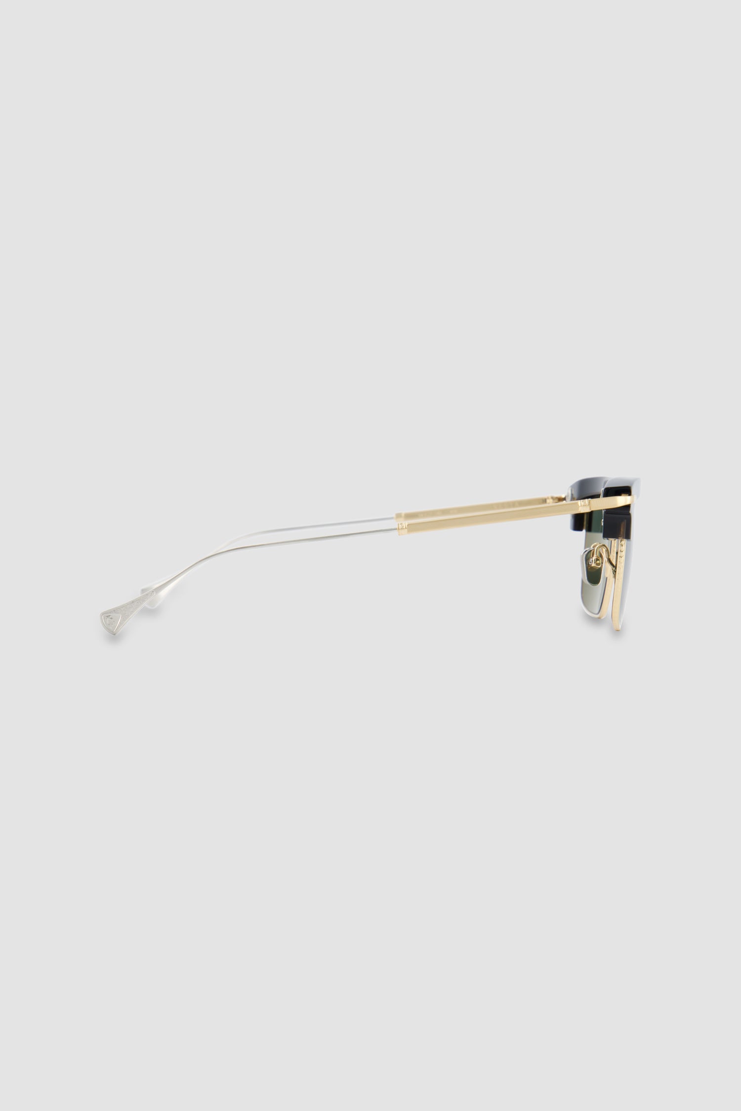 Masunaga Black/Gold Vesta Sunglasses