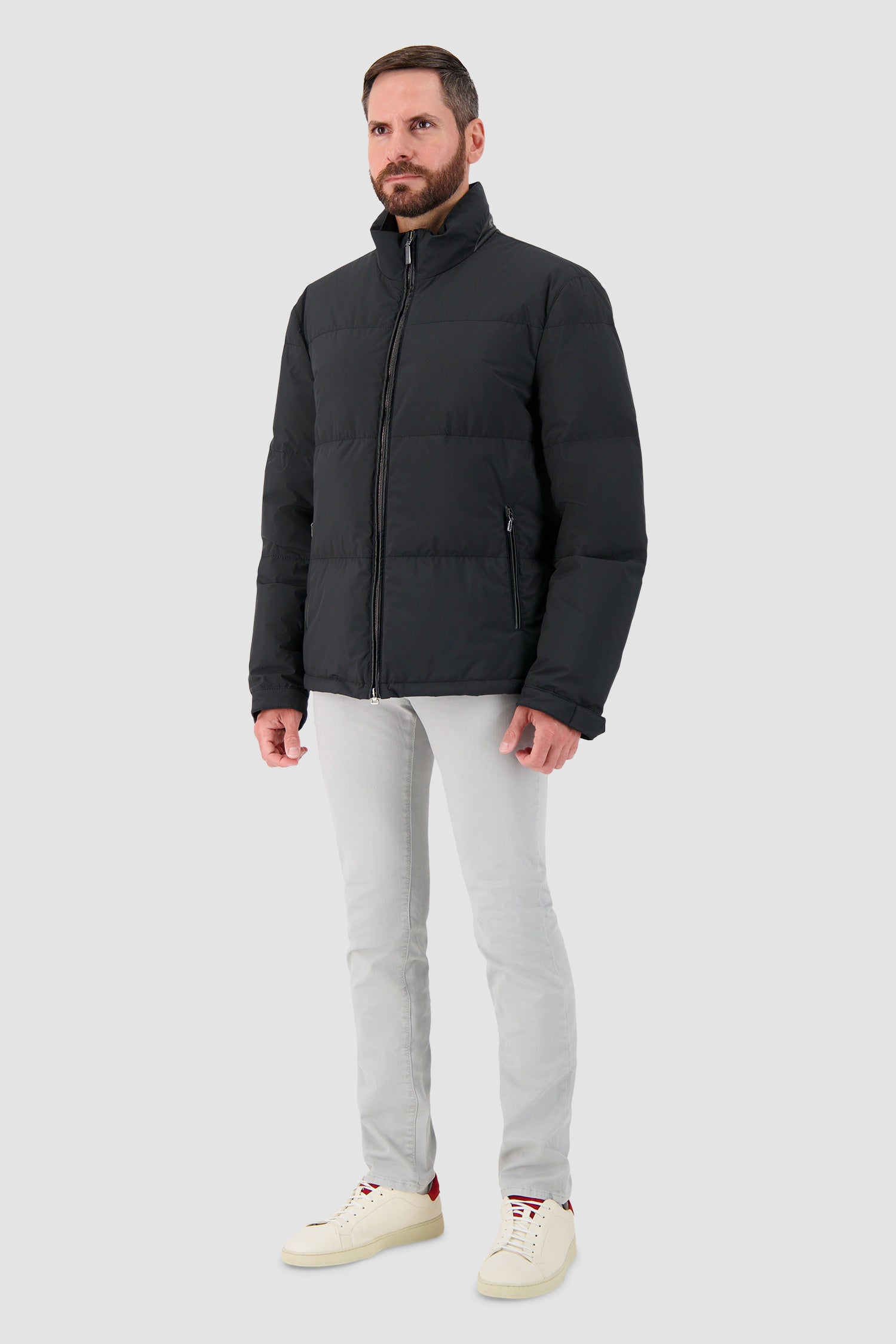 Hettabretz Black Puffer Jacket