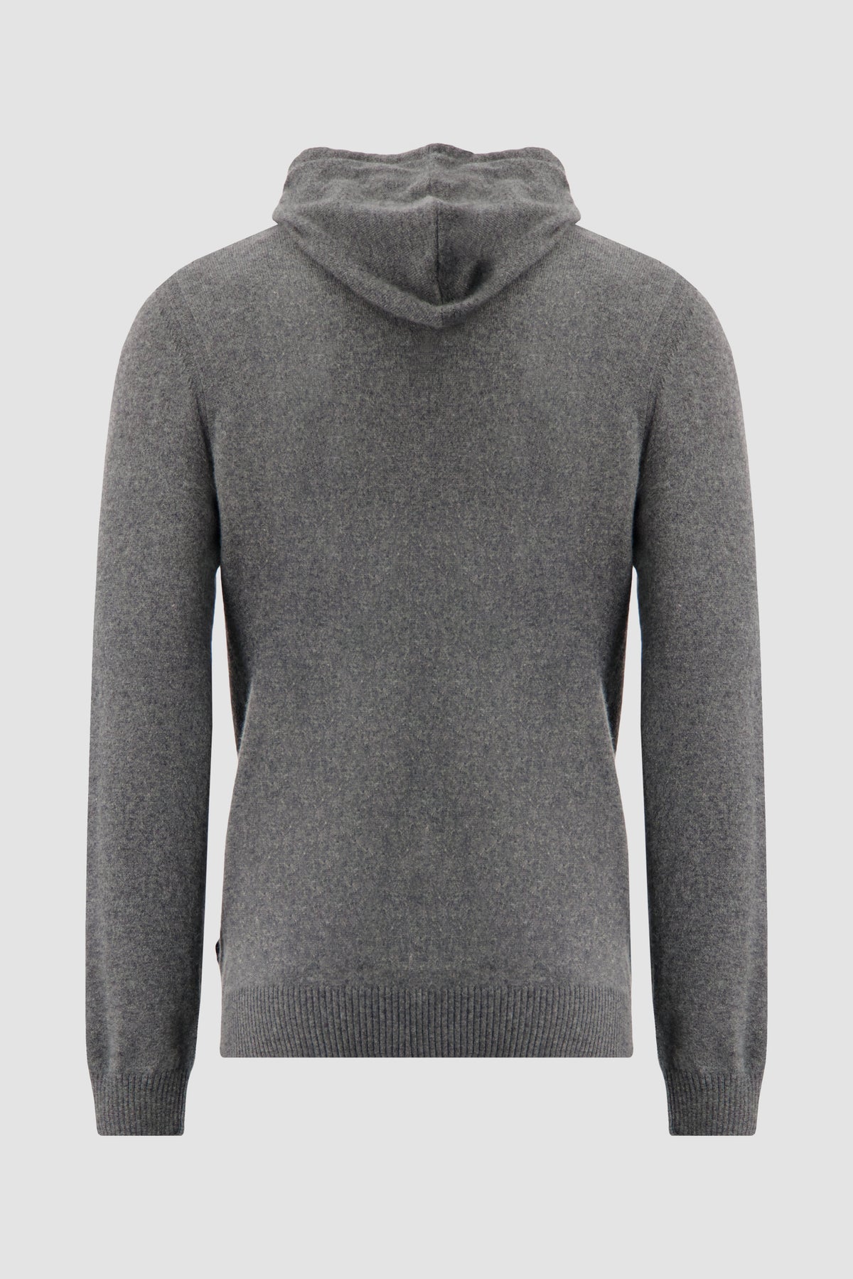 Pashmere Grey Baby Cashmere Zip Hoodie