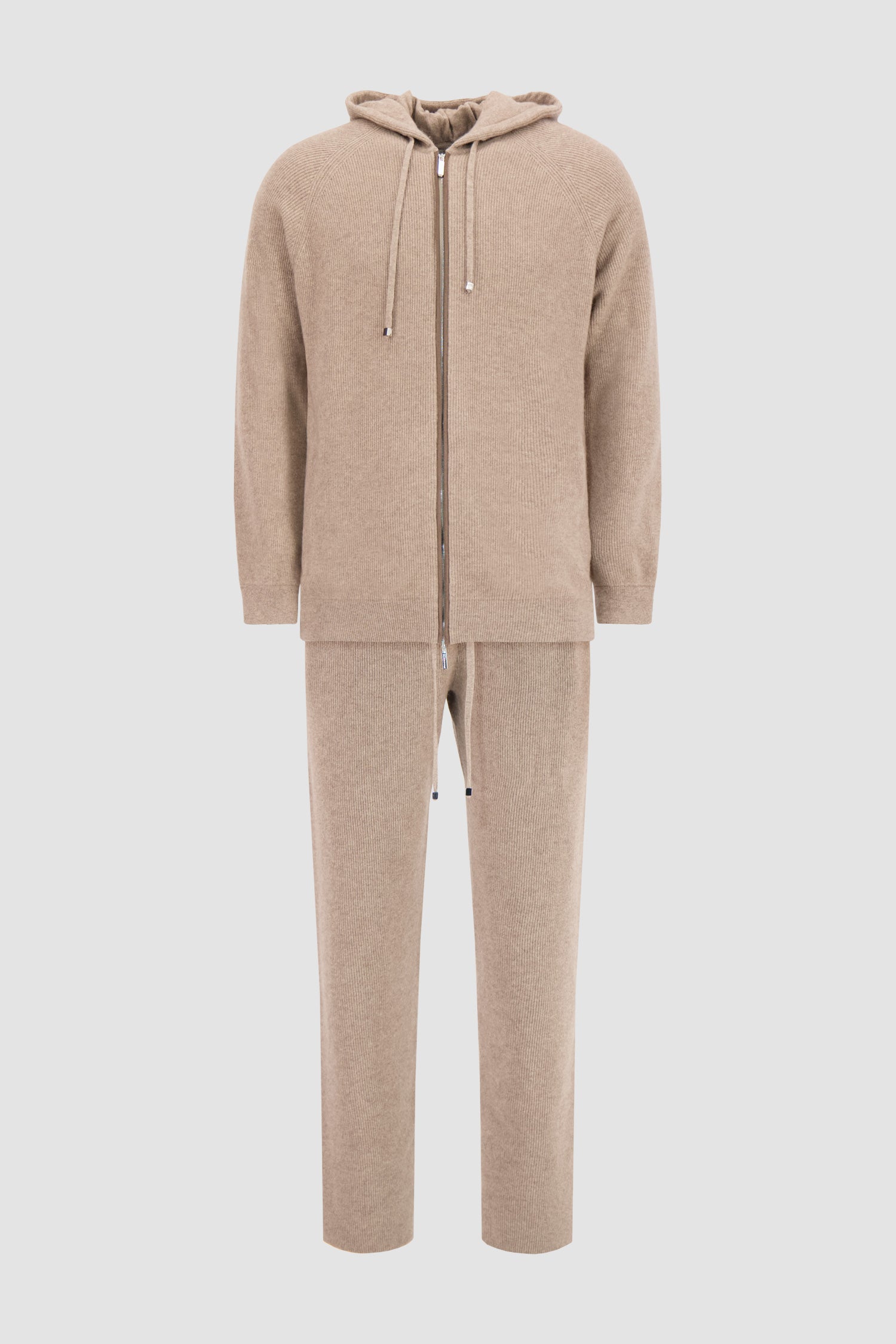 Pashmere Cashmere Hoodie - Beige