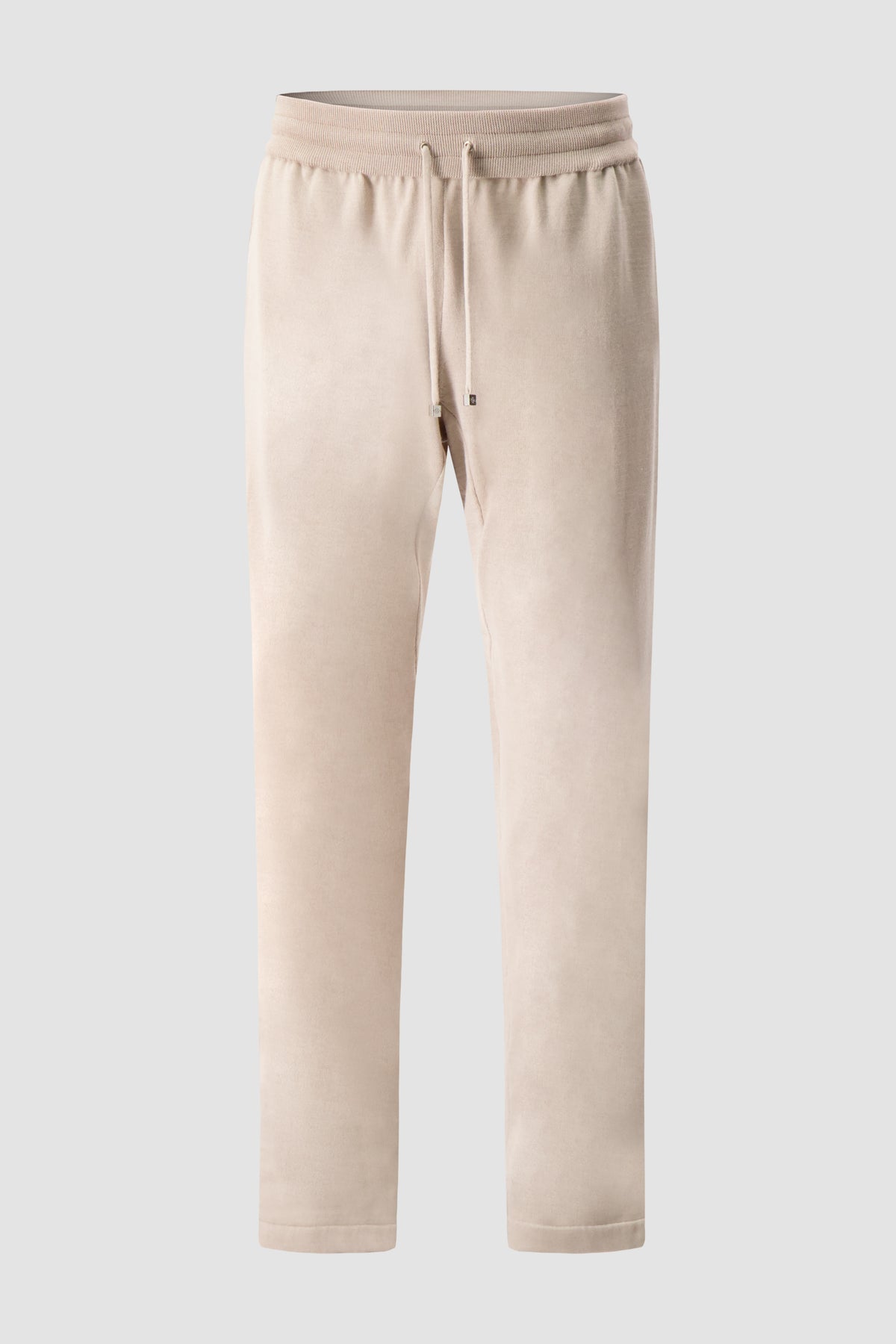 Pashmere Beige Wool Silk Sweatpant