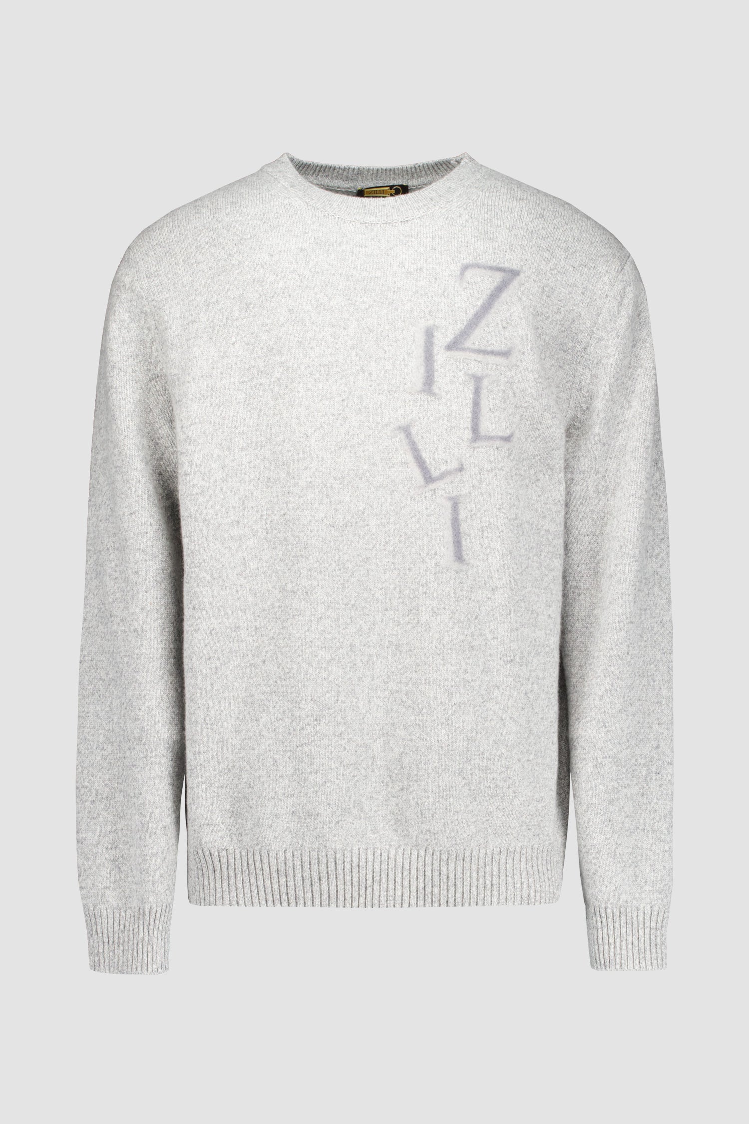 Zilli Grey Round Neck Sweater