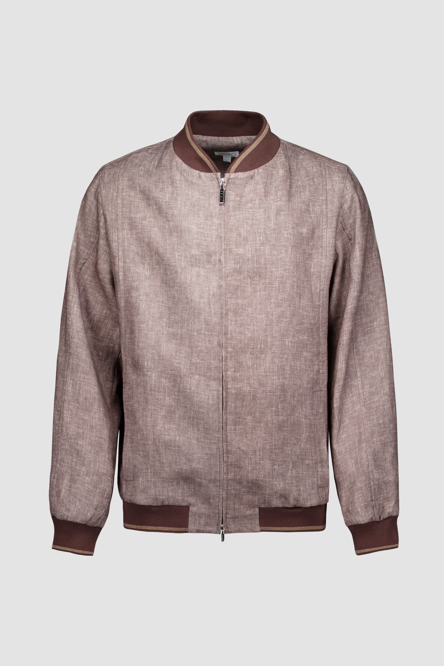 Zilli Brown Linen Overshirt