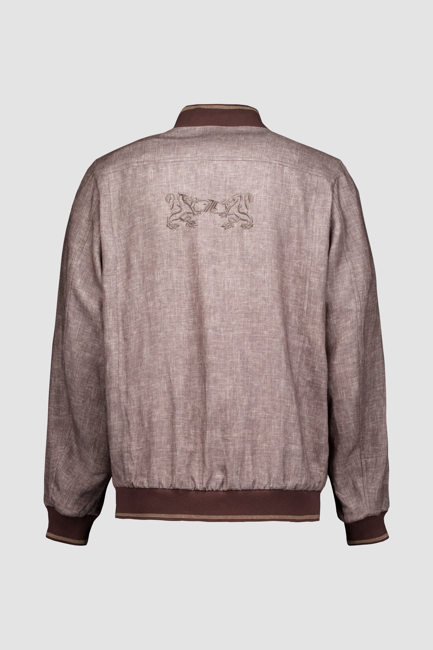Zilli Brown Linen Overshirt