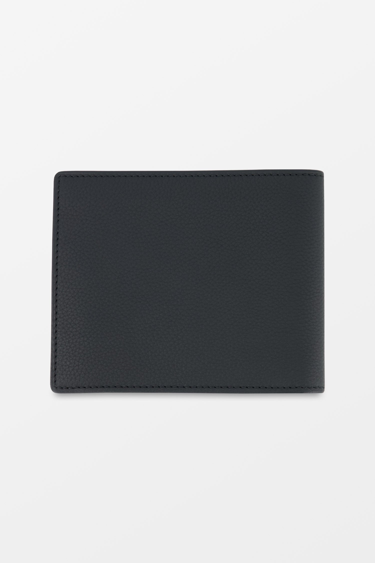 Zilli Black Grained Calfskin P6 Regular Wallet