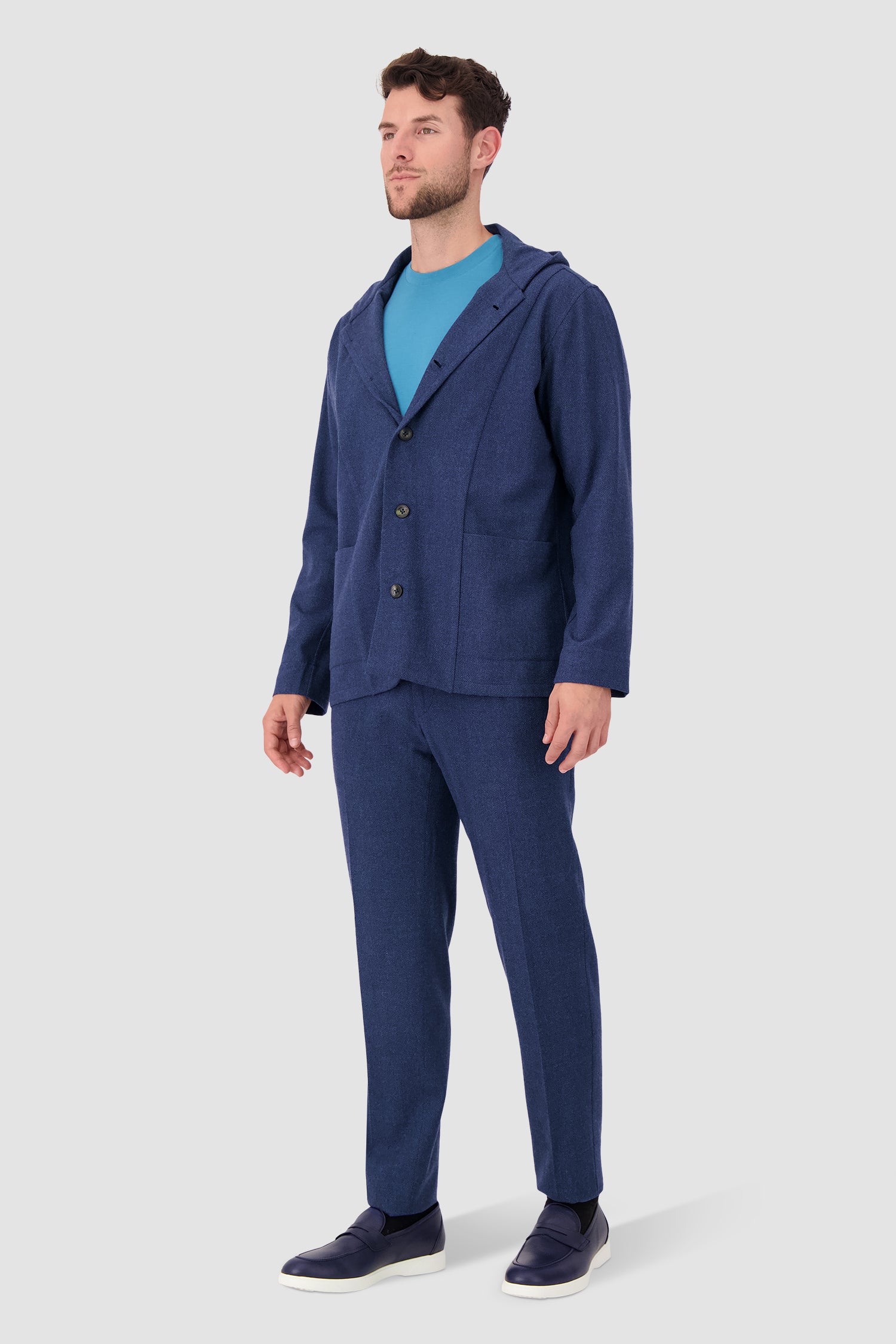 Kiton Blue Trousers