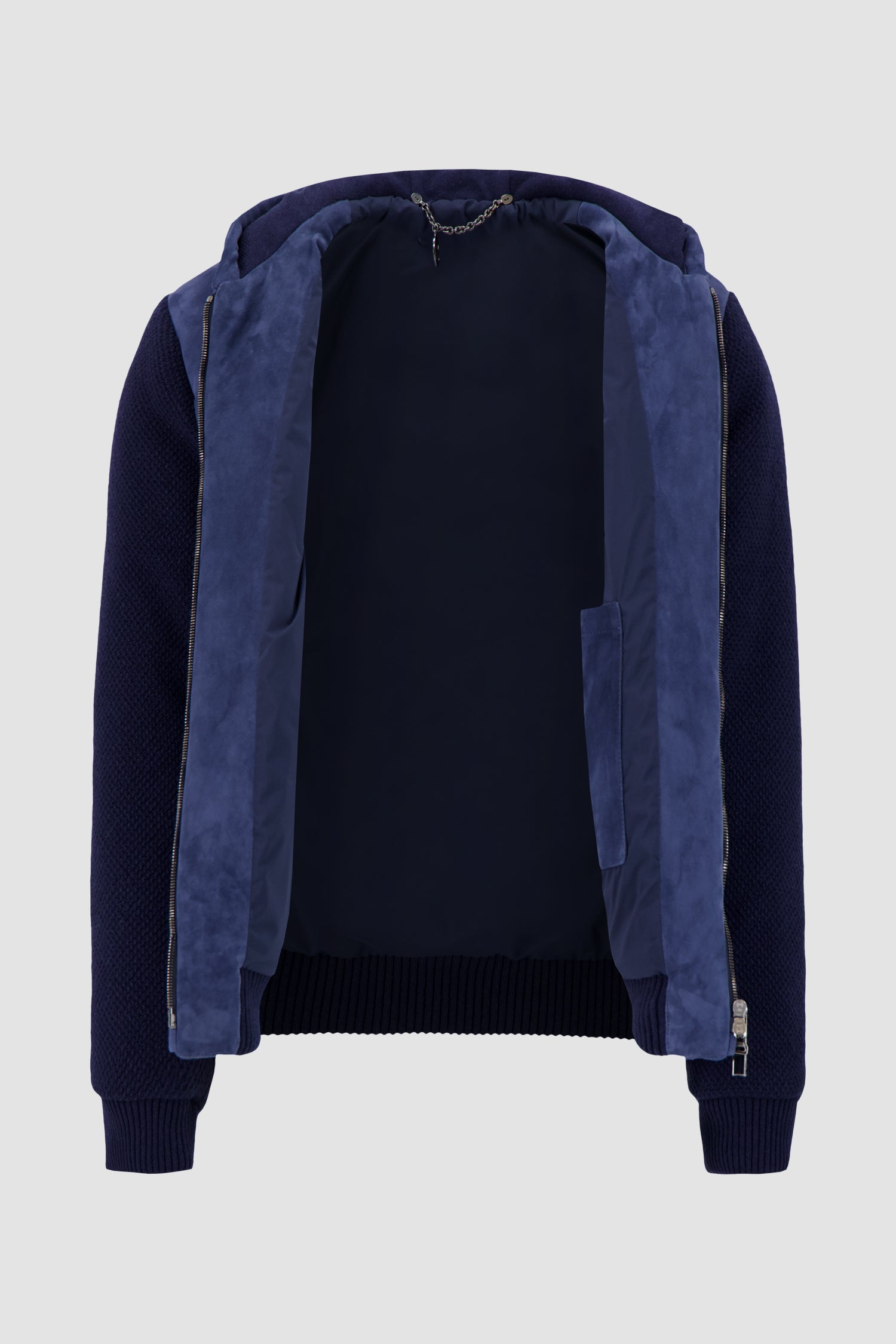 Hettabretz Blue Bomber Jacket