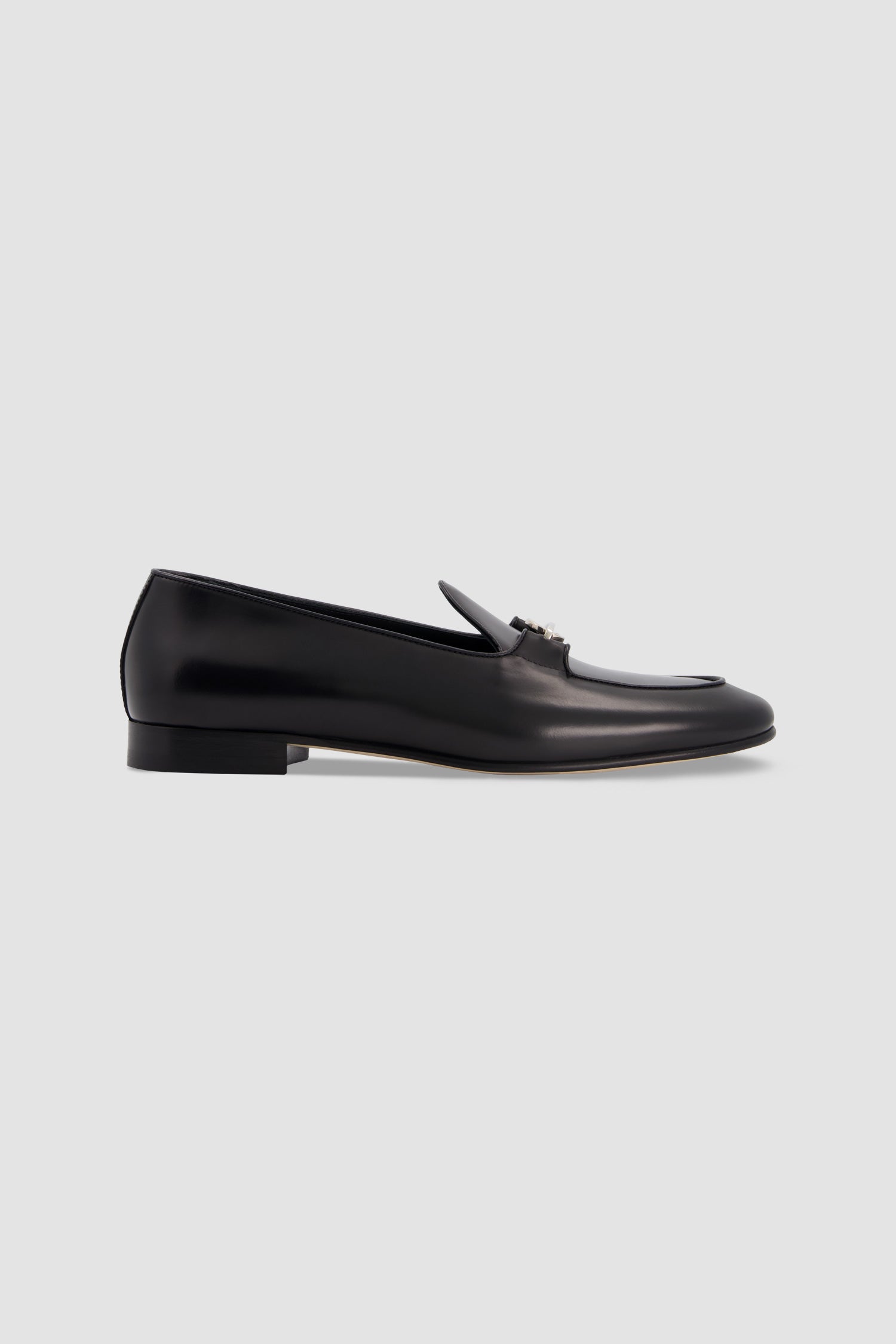 Edhen Milano Comporta Black Leather Loafers