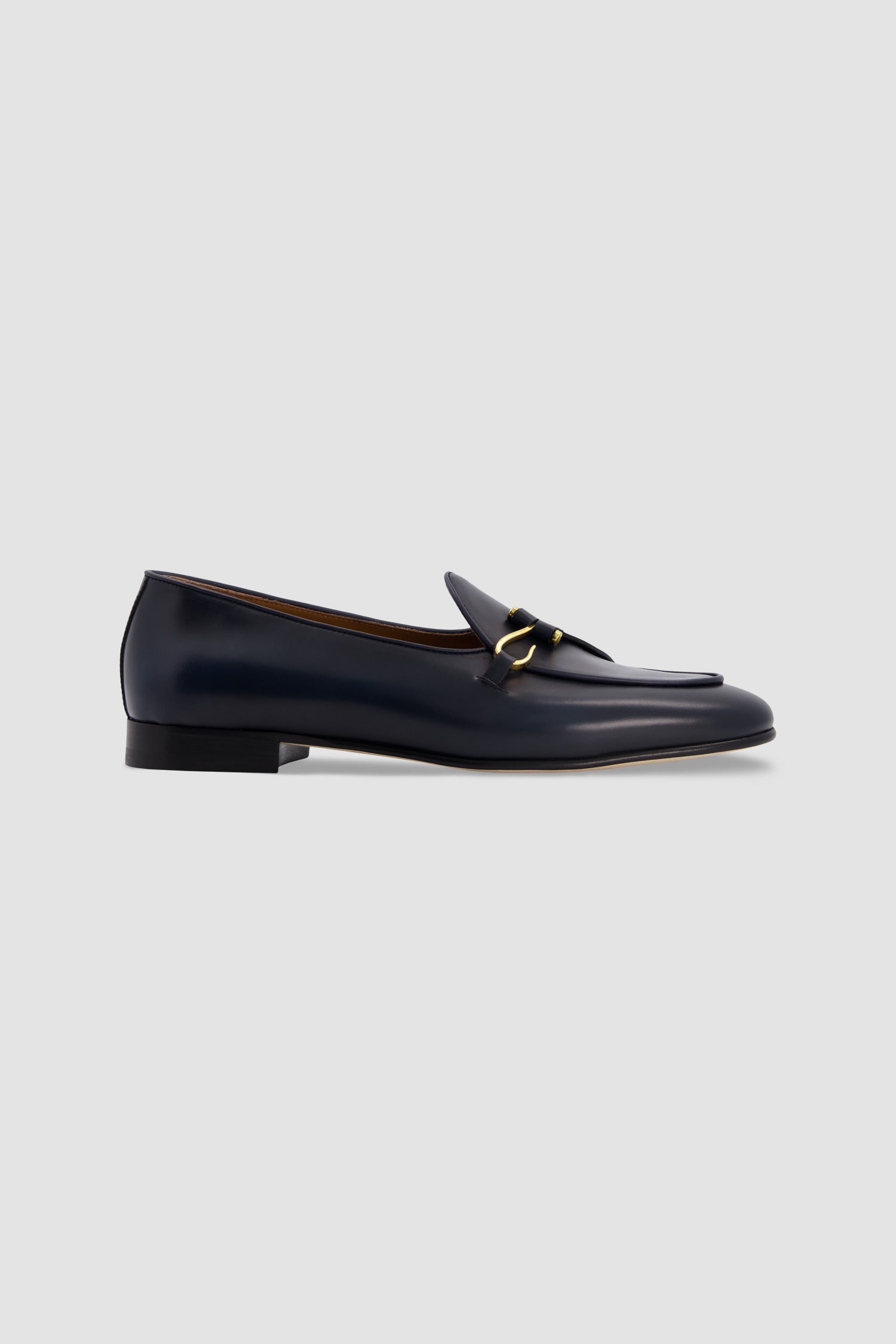 Edhen Milano Comporta Blue Leather Loafers