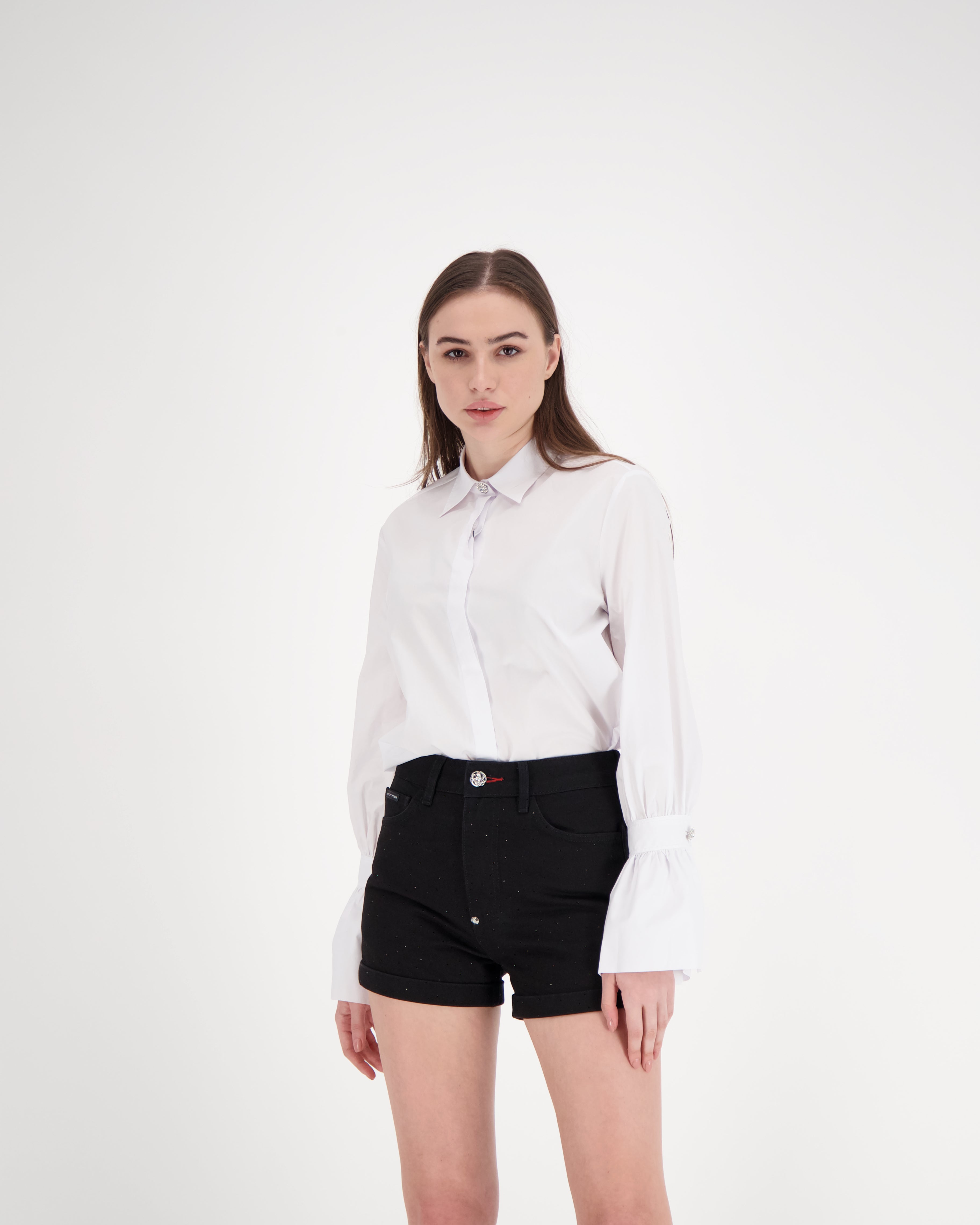 Philipp Plein White Regular Fit Shirt