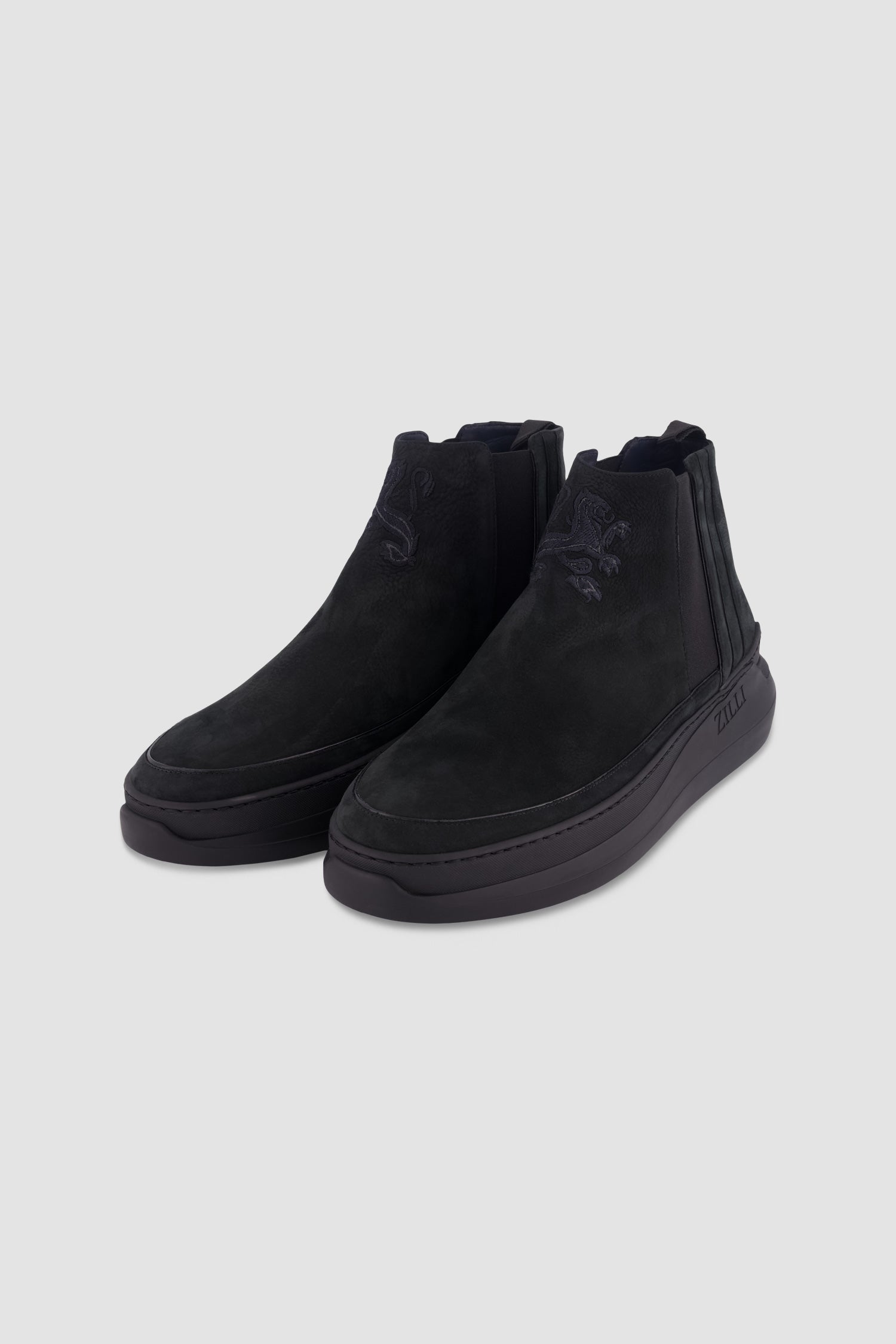 Zilli Black Casual Ankle Boots