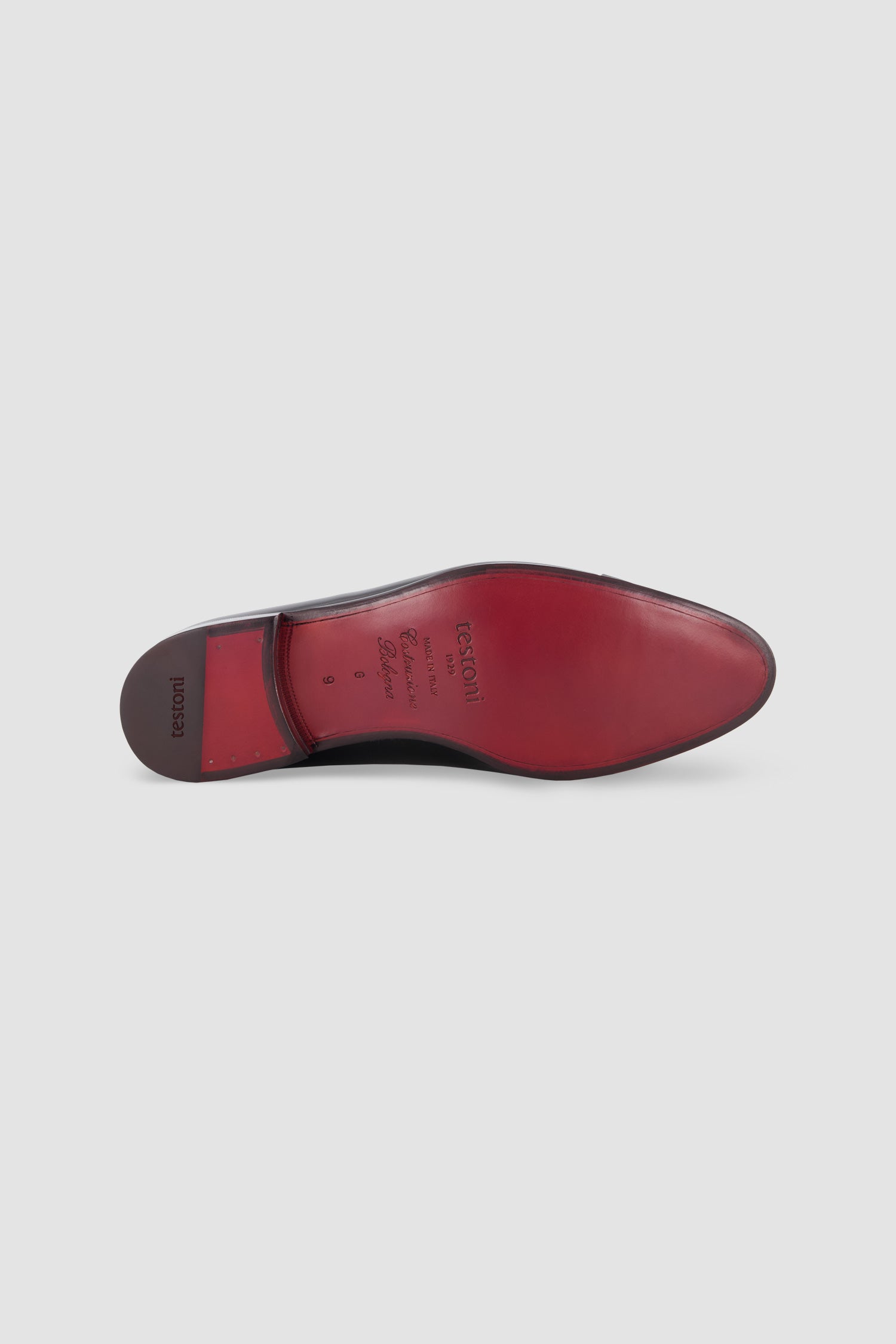 Testoni Black Sant'eulalia Derby Top Calf Shoes