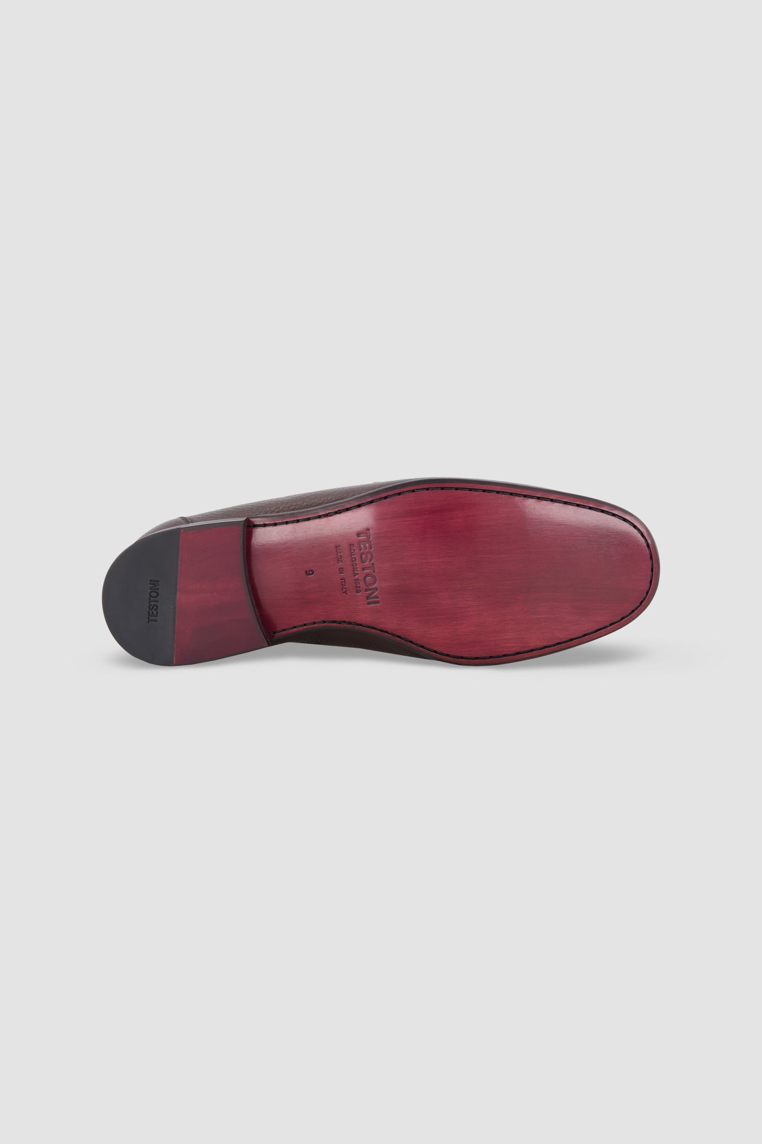 Testoni Cigar Antique Deer Bracciano Moccasins