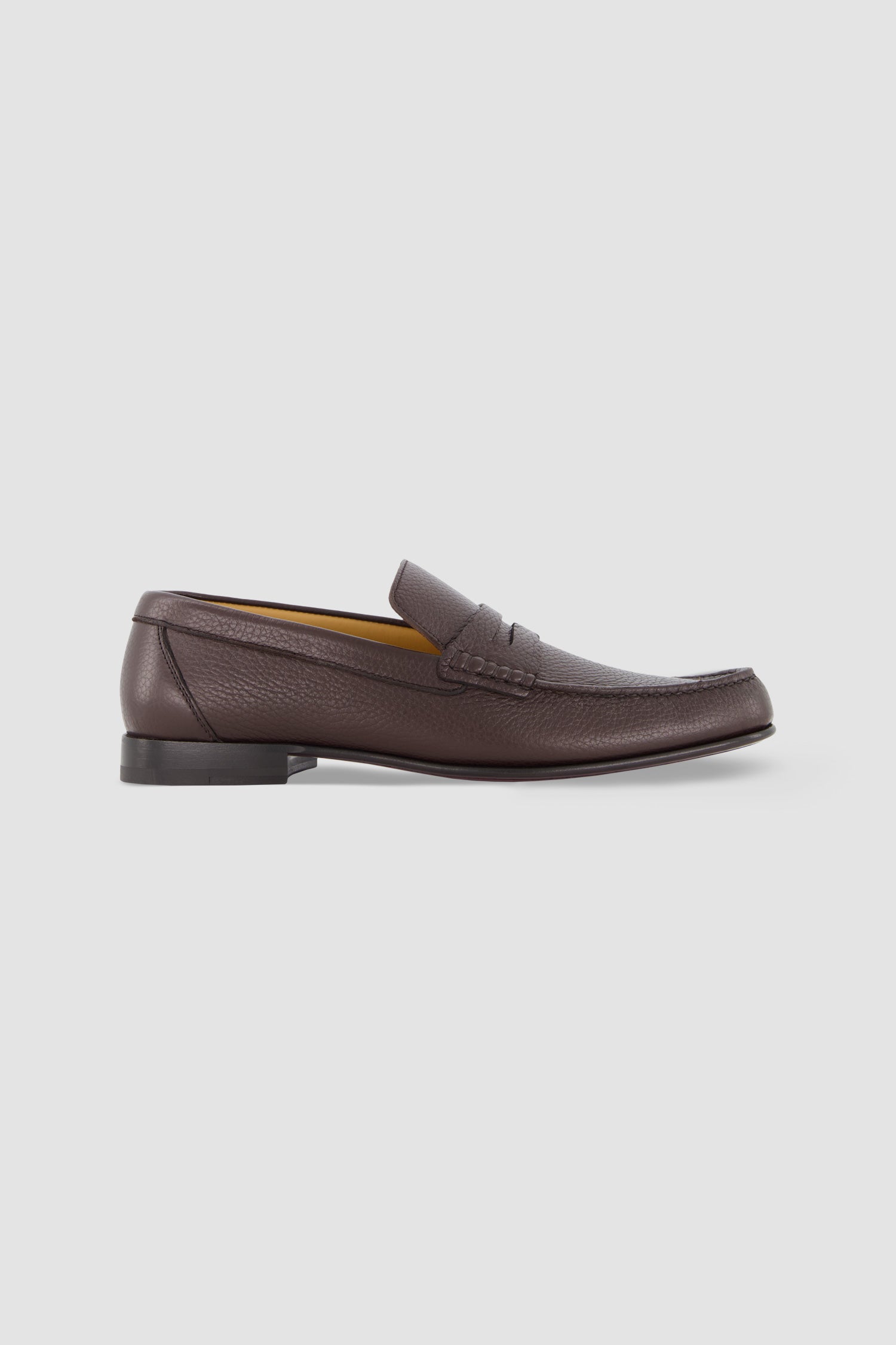 Testoni Cigar Antique Deer Bracciano Moccasins