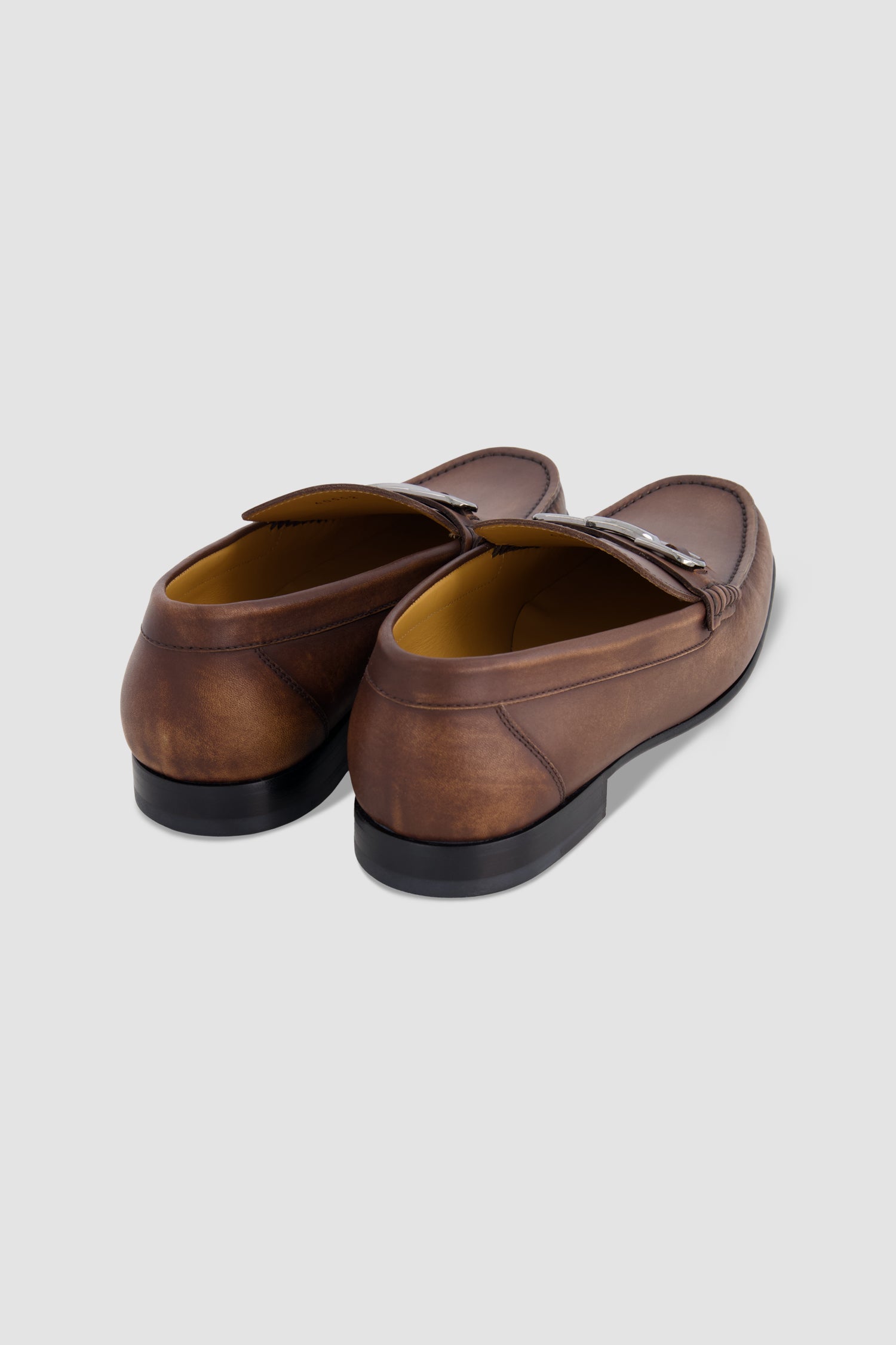Testoni Brown Horsebit Loafer
