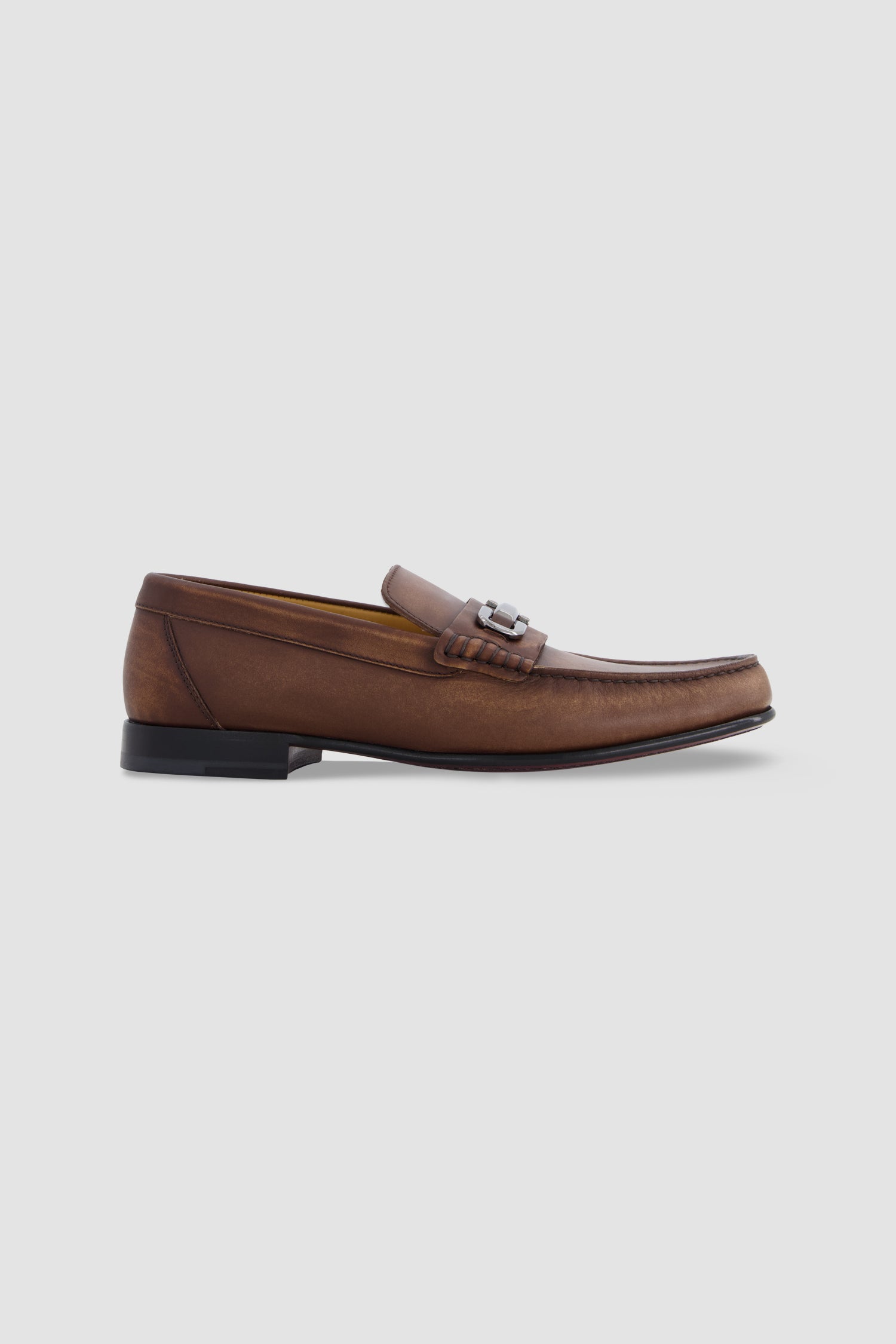 Testoni Brown Horsebit Loafer