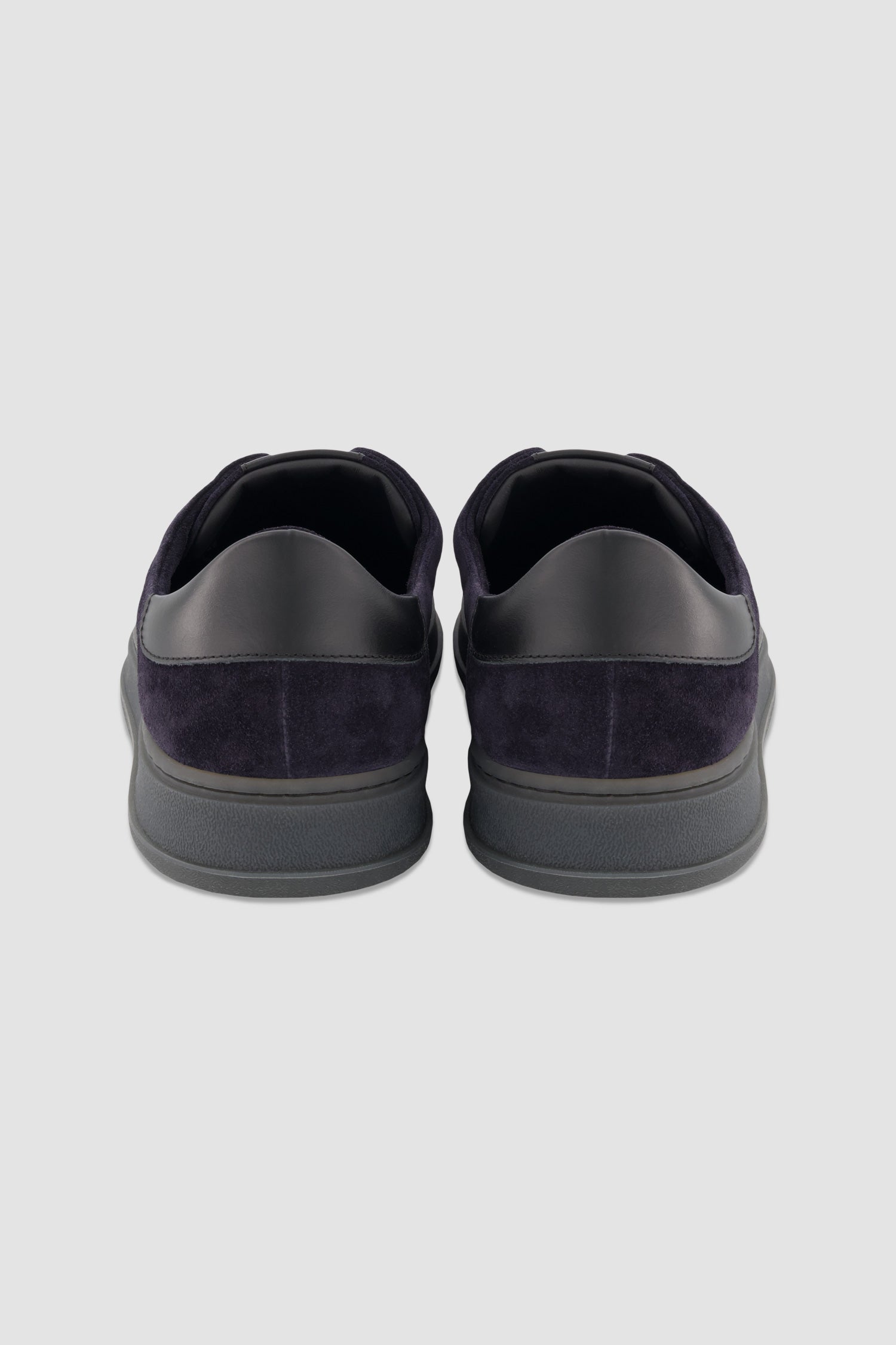 Kiton Blue/Black Suede Sneakers