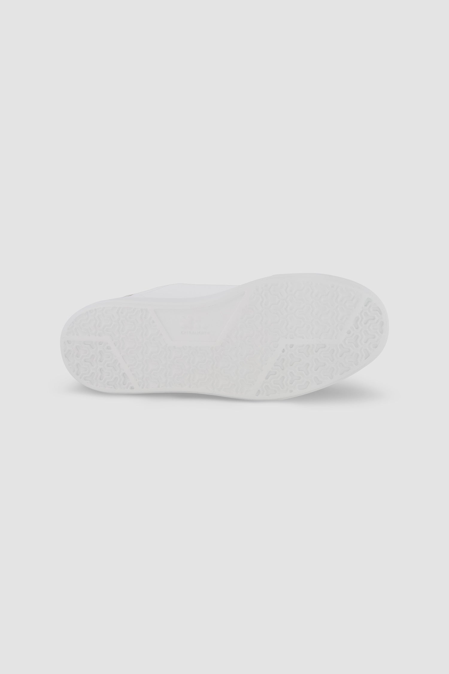 Philipp Plein White Leather Lo-Top Hexagon Sneakers