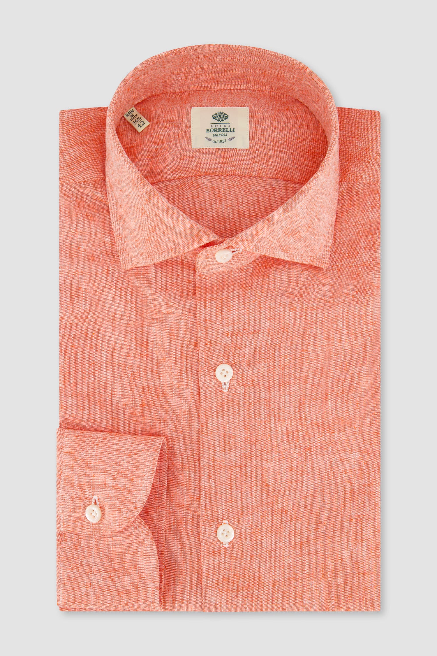 Luigi Borrelli Dress Shirt 43