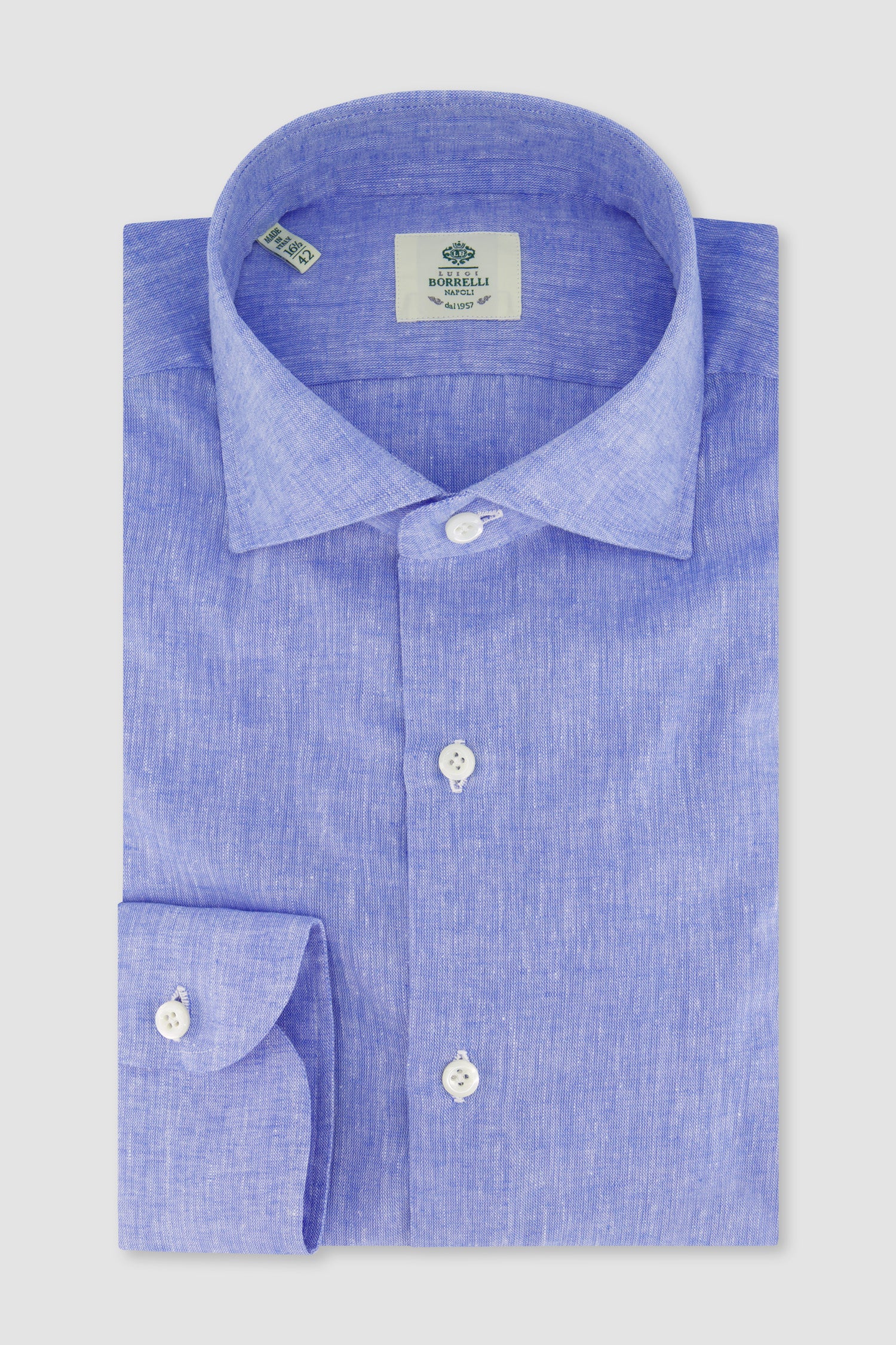 Luigi Borrelli Dress Shirt 42