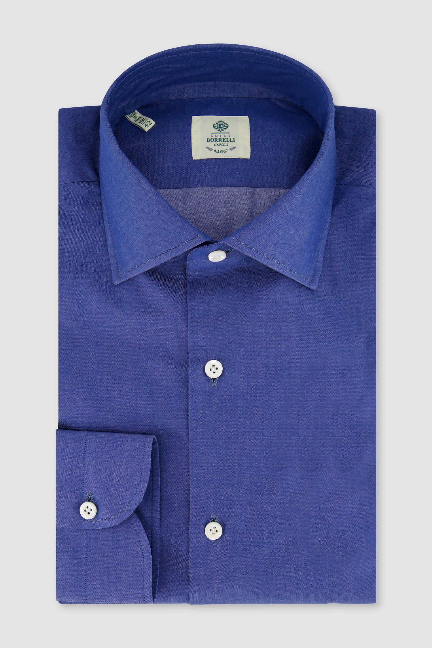 Luigi Borrelli Dress Shirt 45