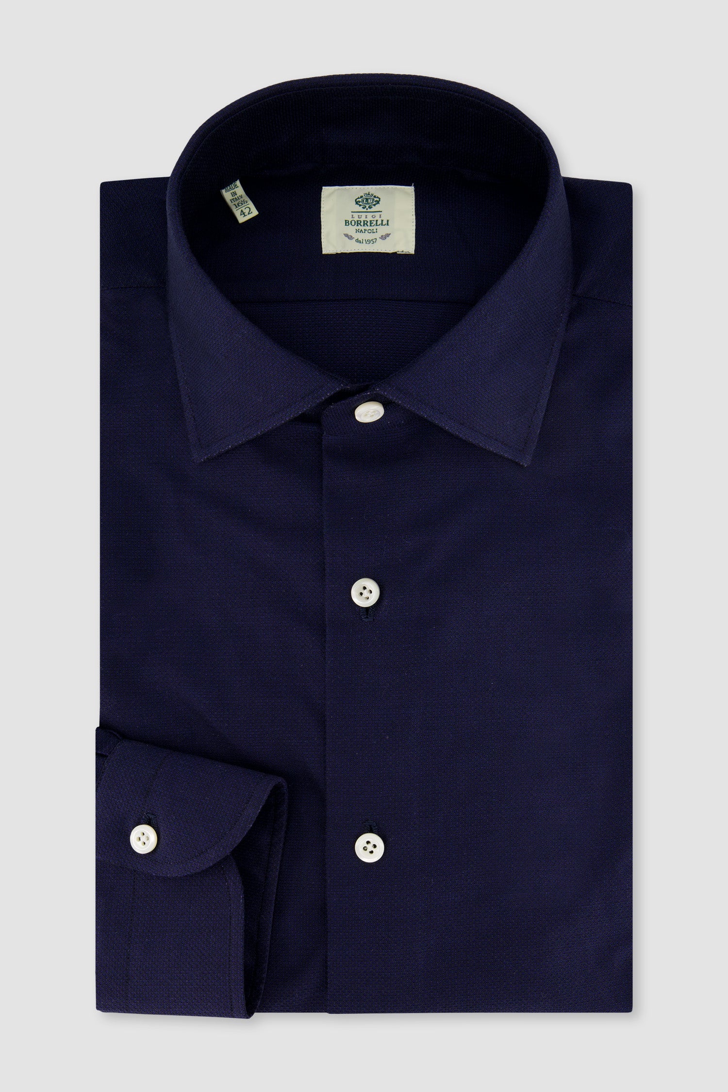 Luigi Borrelli Dress Shirt 42