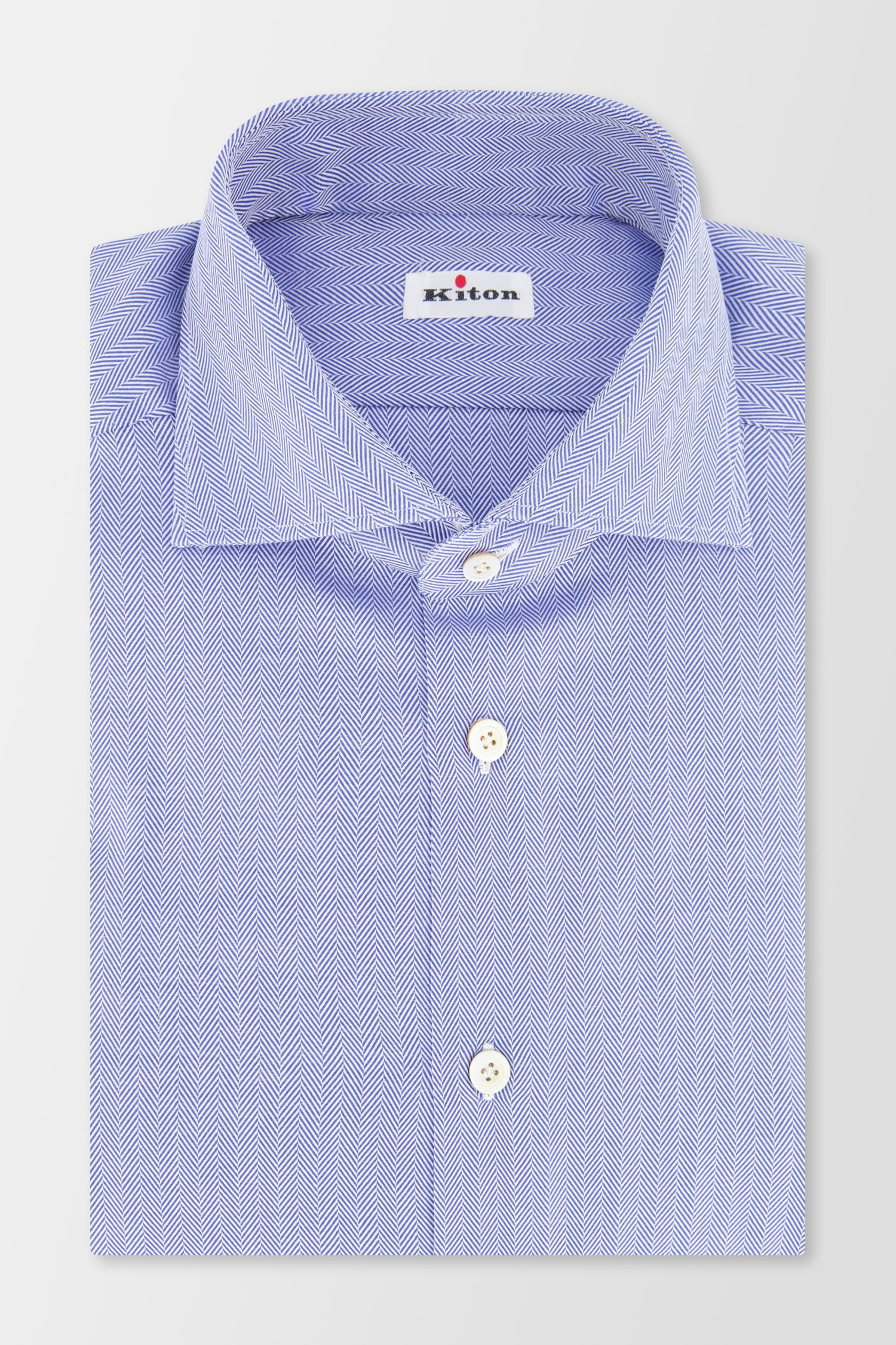 Kiton Blue Shirt