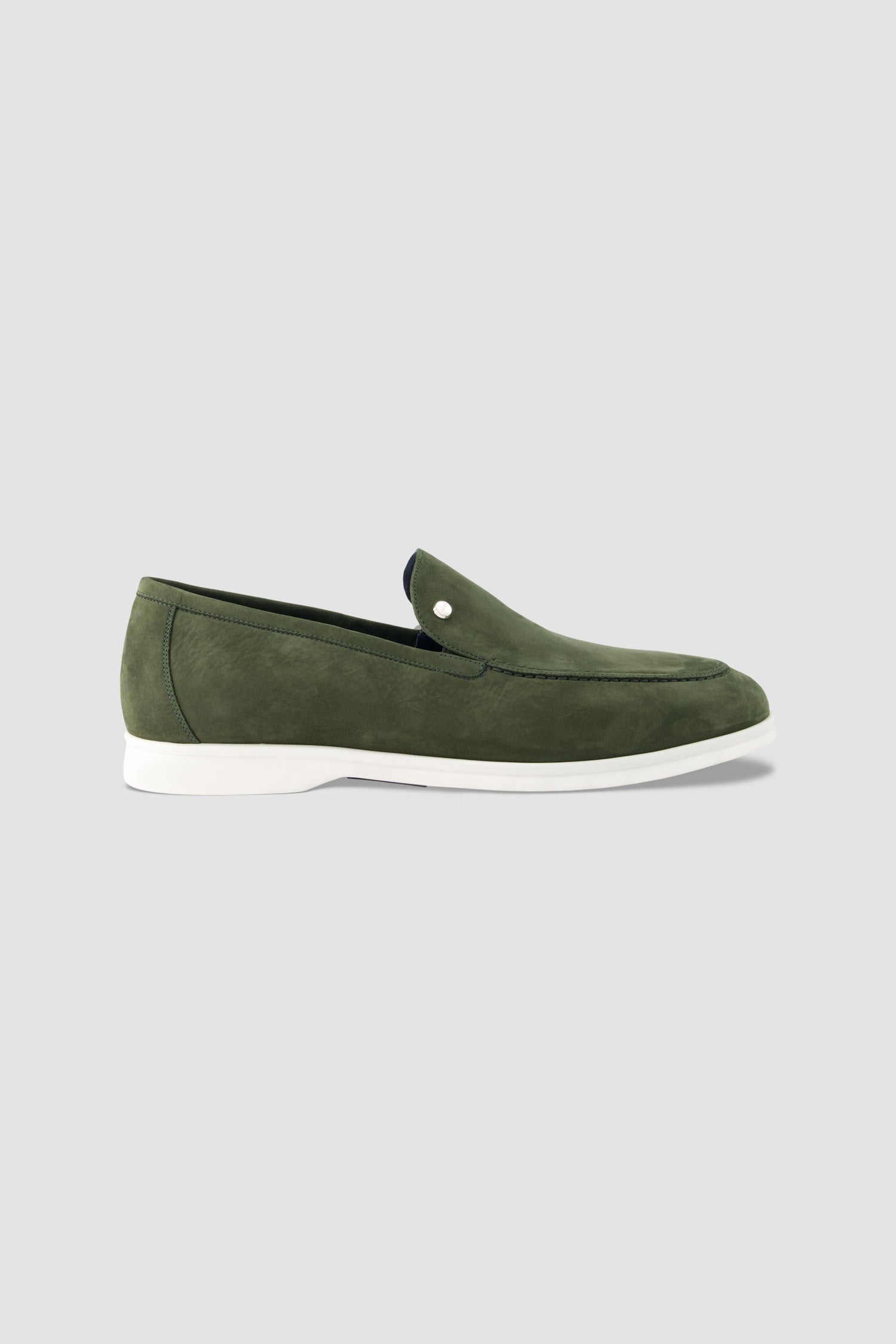 Zilli Green Suede Calfskin Loafers
