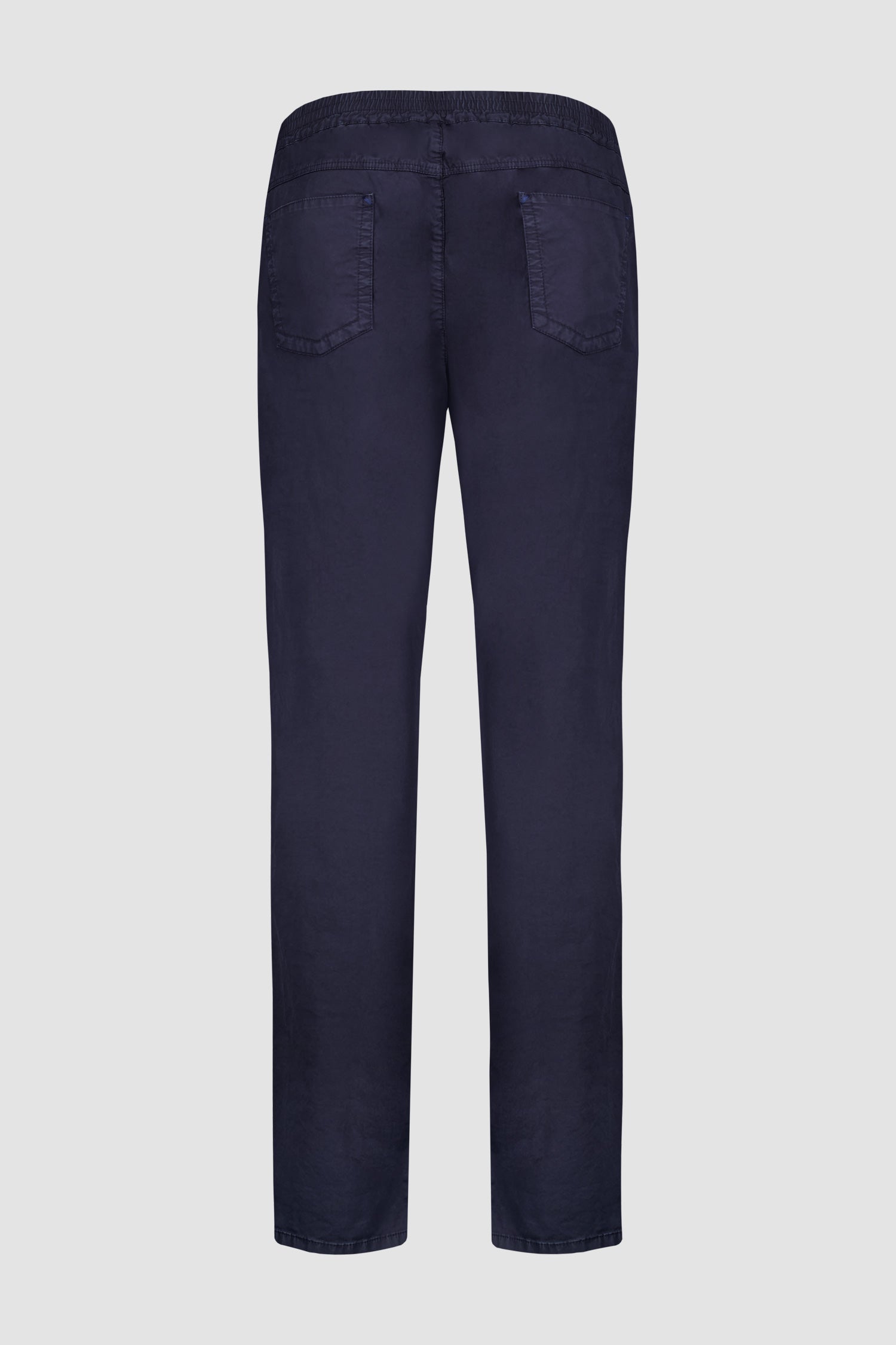 Zilli Blue Regular Fit Gabardine Stretch Jeans