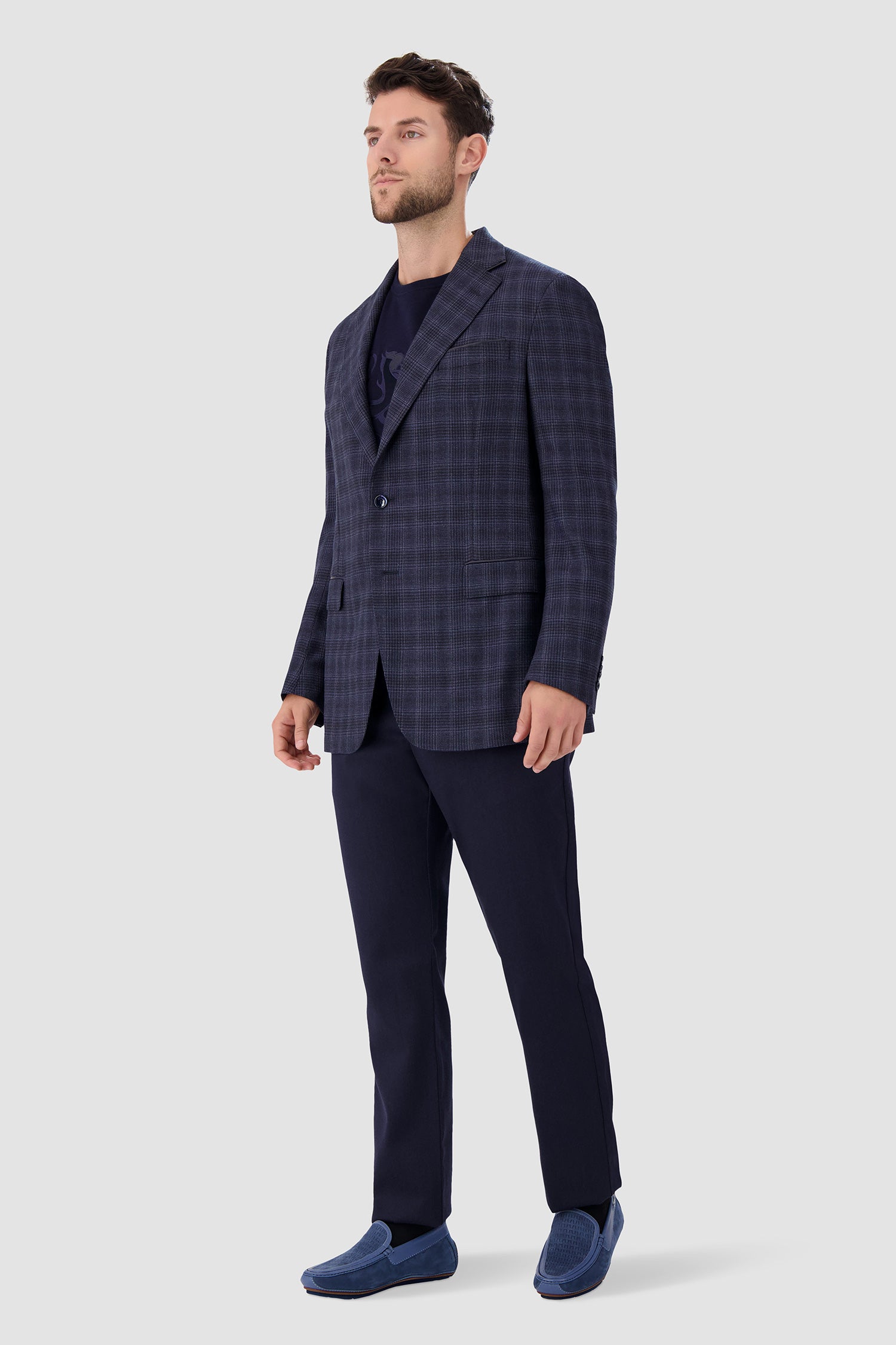 Zilli Blue Paris Whole Lined Blazer