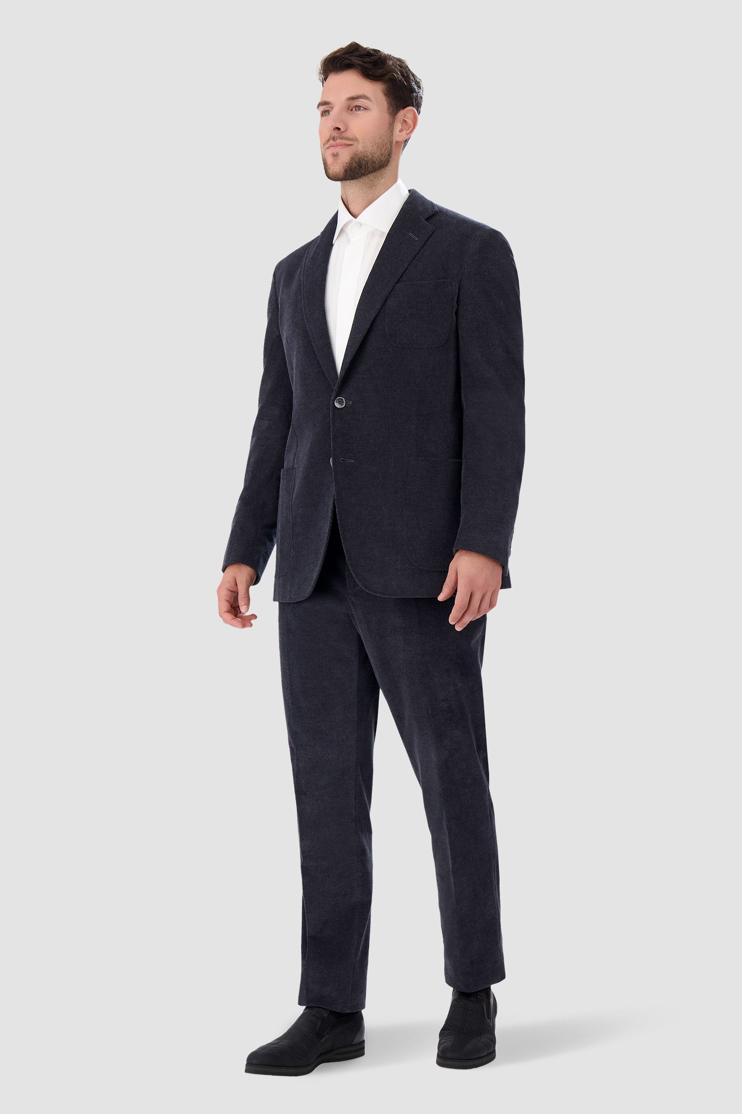 Zilli Dark Grey London Whole Lined Suit