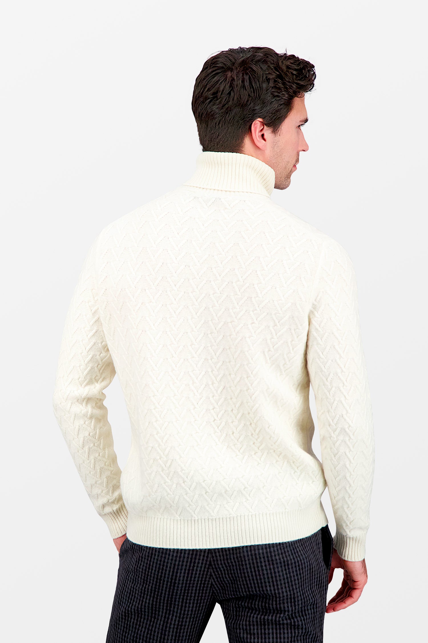 Zanone Beige Turtle Neck Sweater