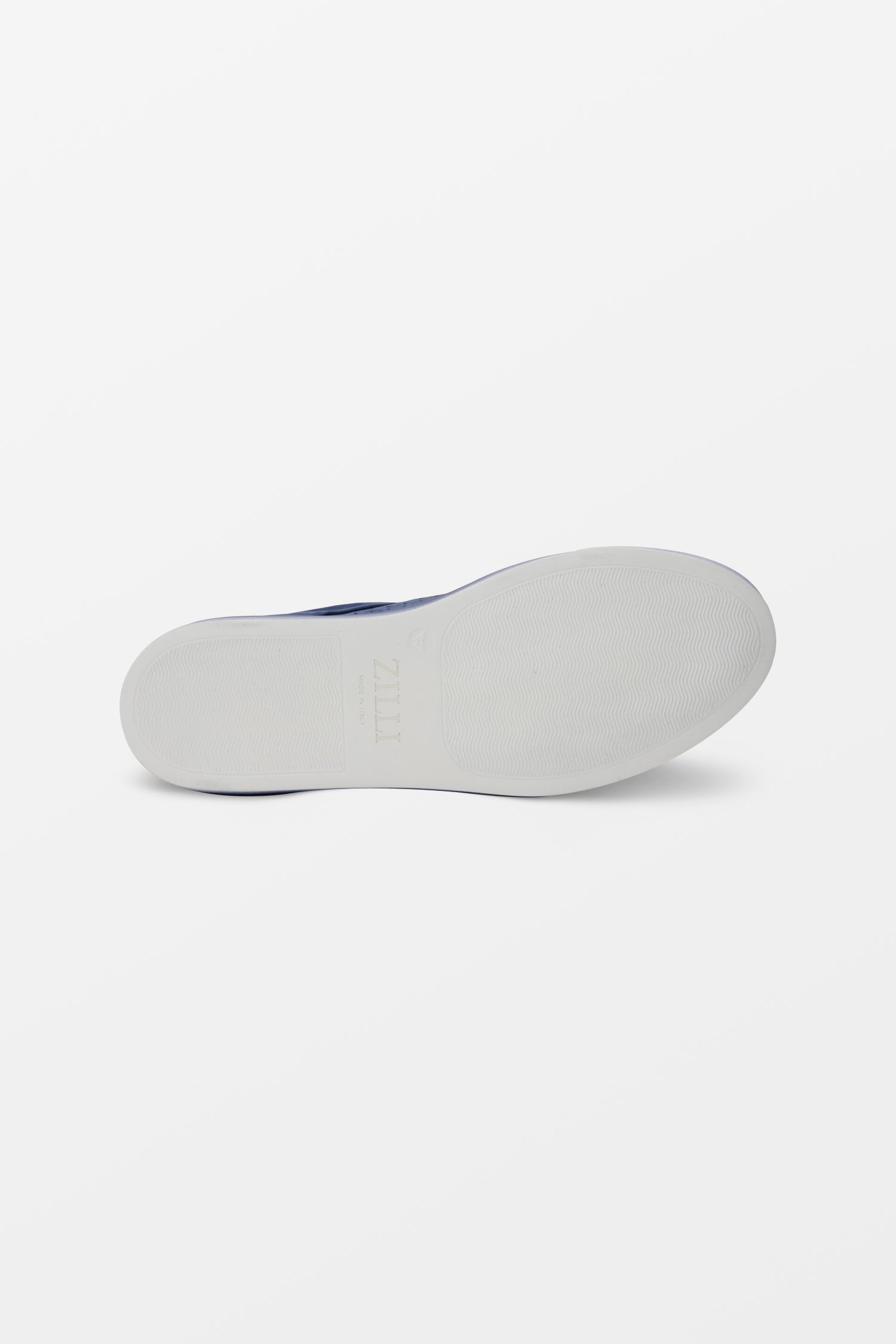 Zilli Blue Soft Nubuck Sneakers