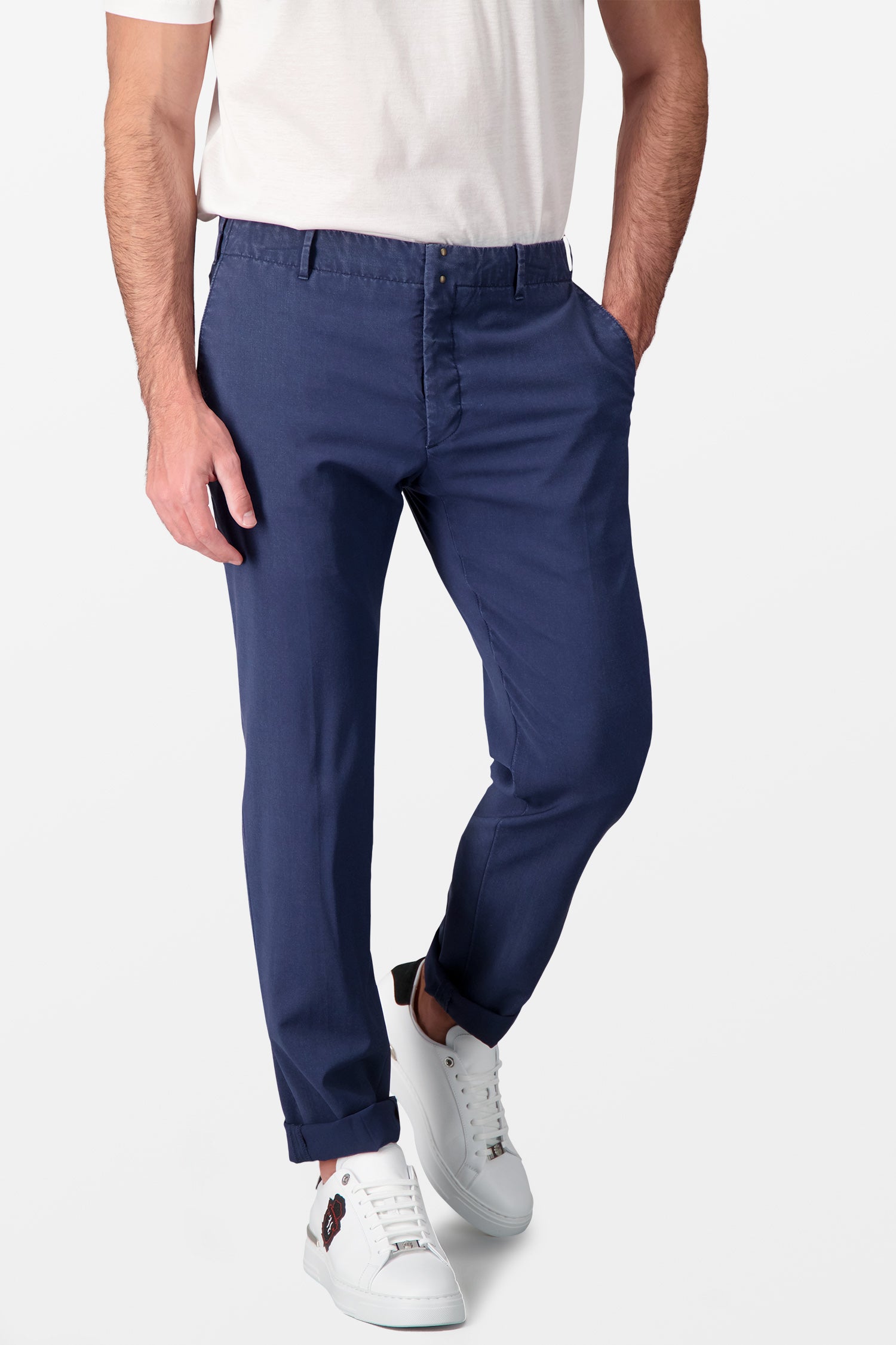 Incotex Blue Classic Trousers