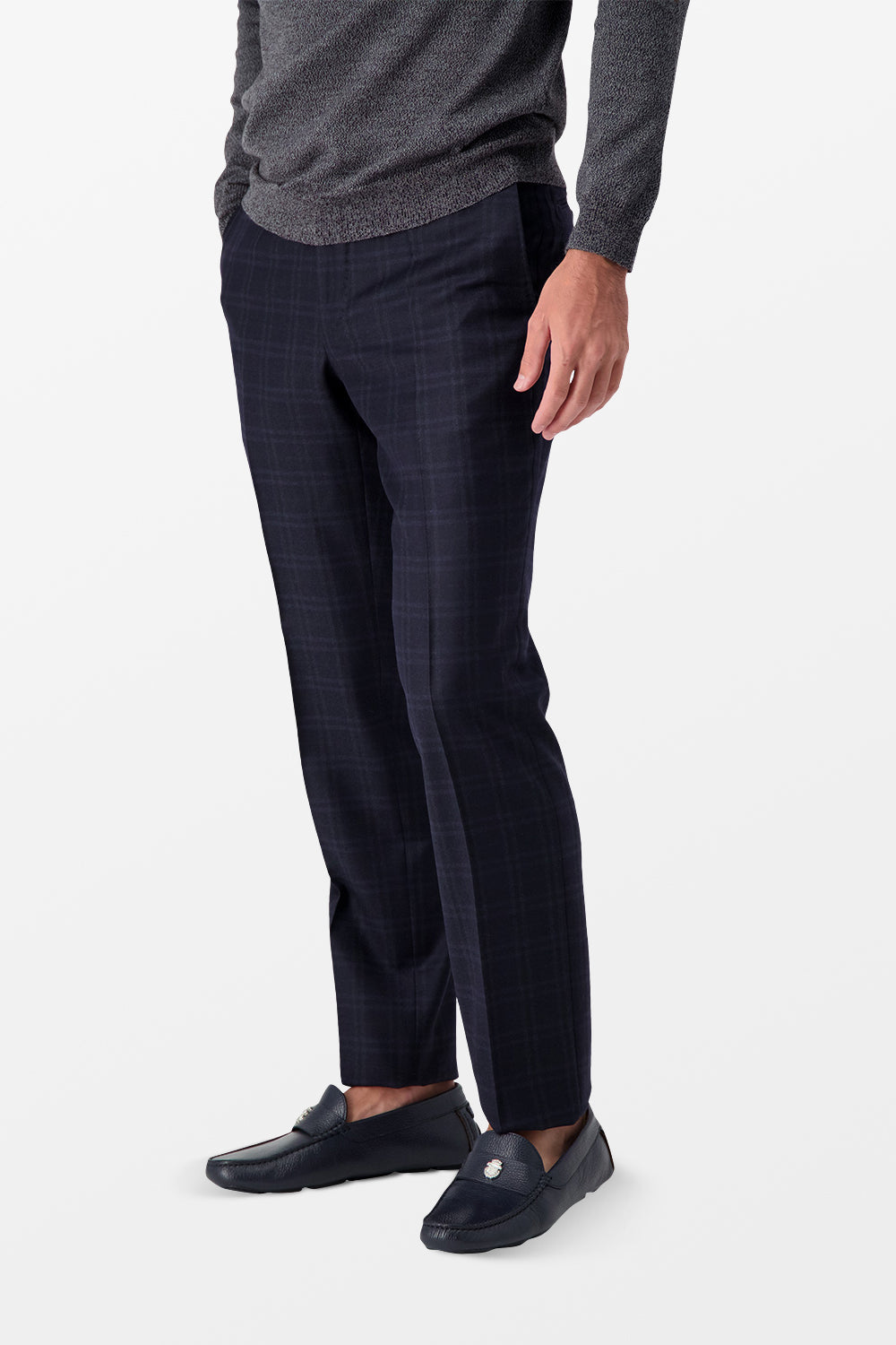 Incotex Navy Classic Trousers