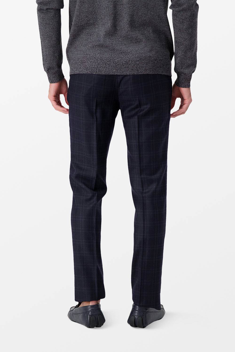 Incotex Navy Classic Trousers