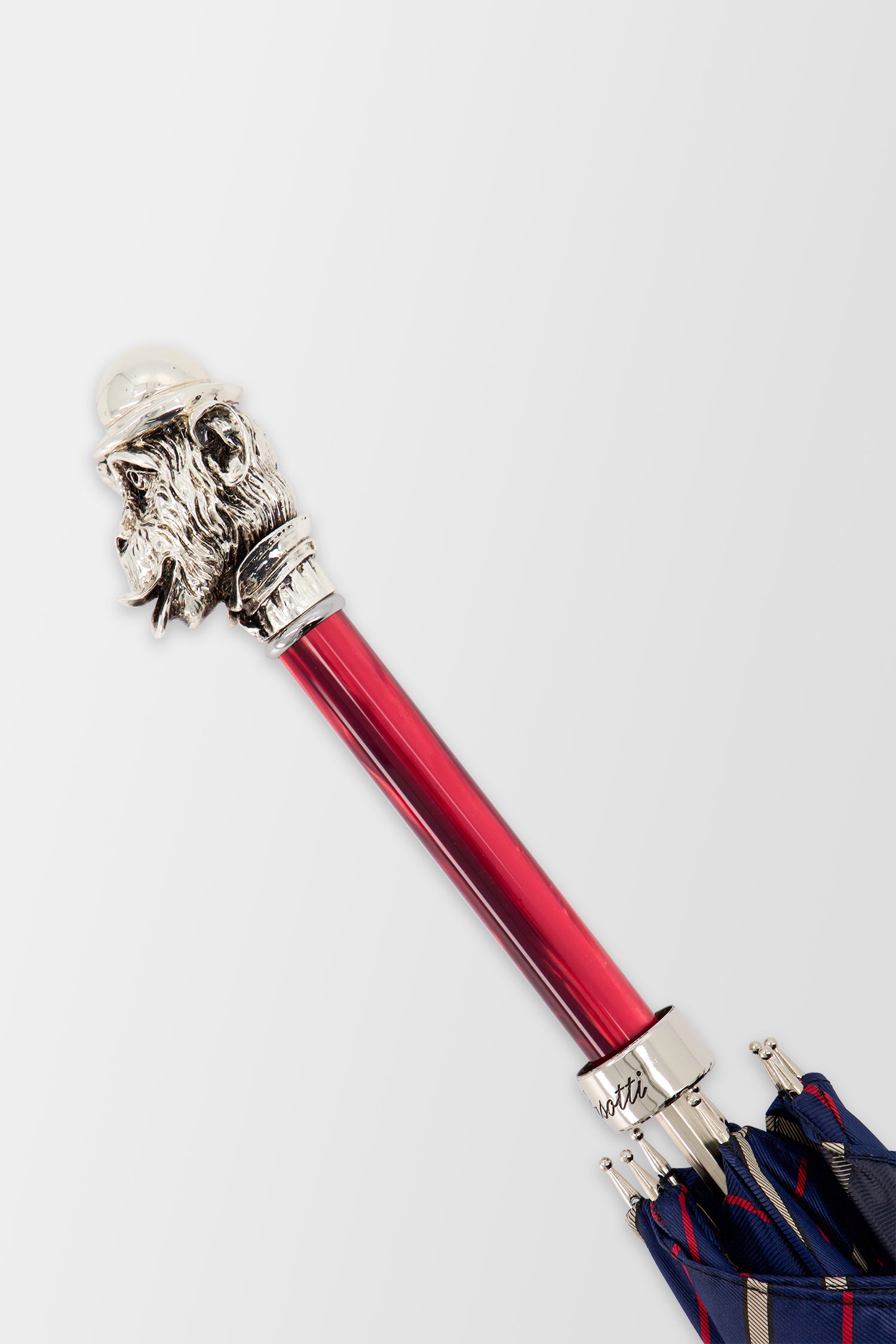 Pasotti Monkey Umbrella Blue
