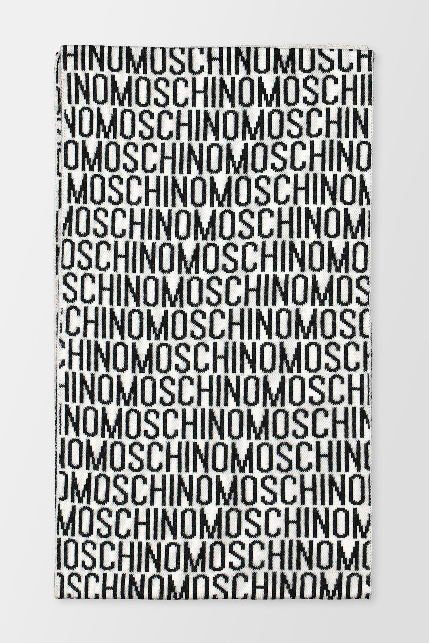 Moschino Black/White Scarf