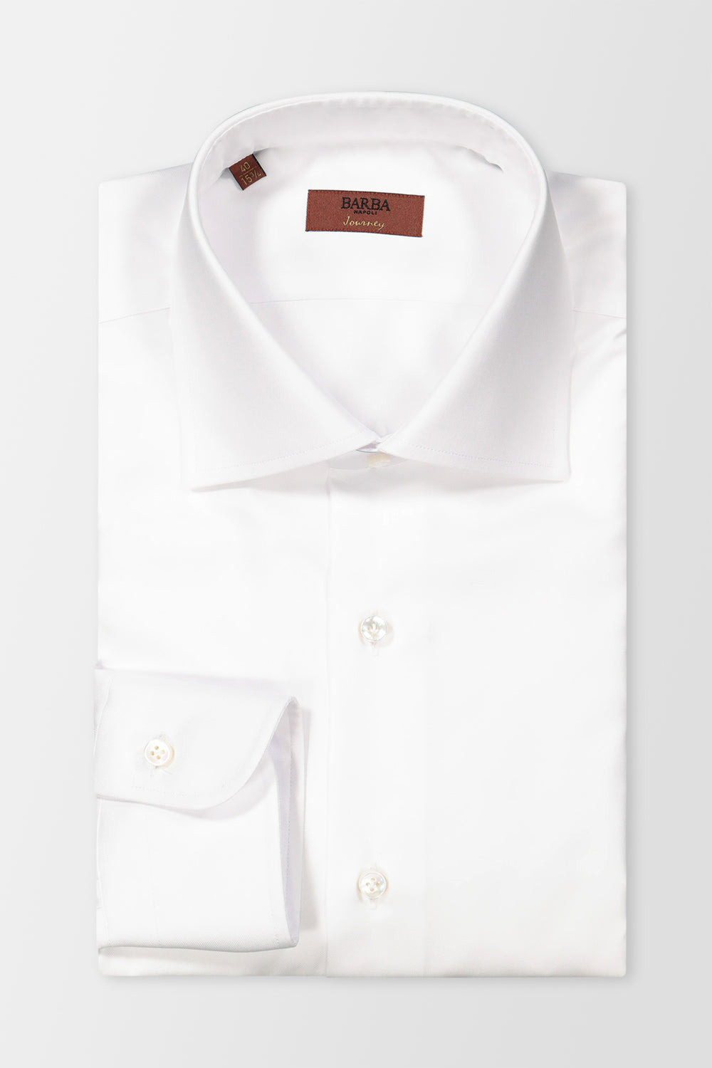 Barba Napoli White Journey Classic Shirt
