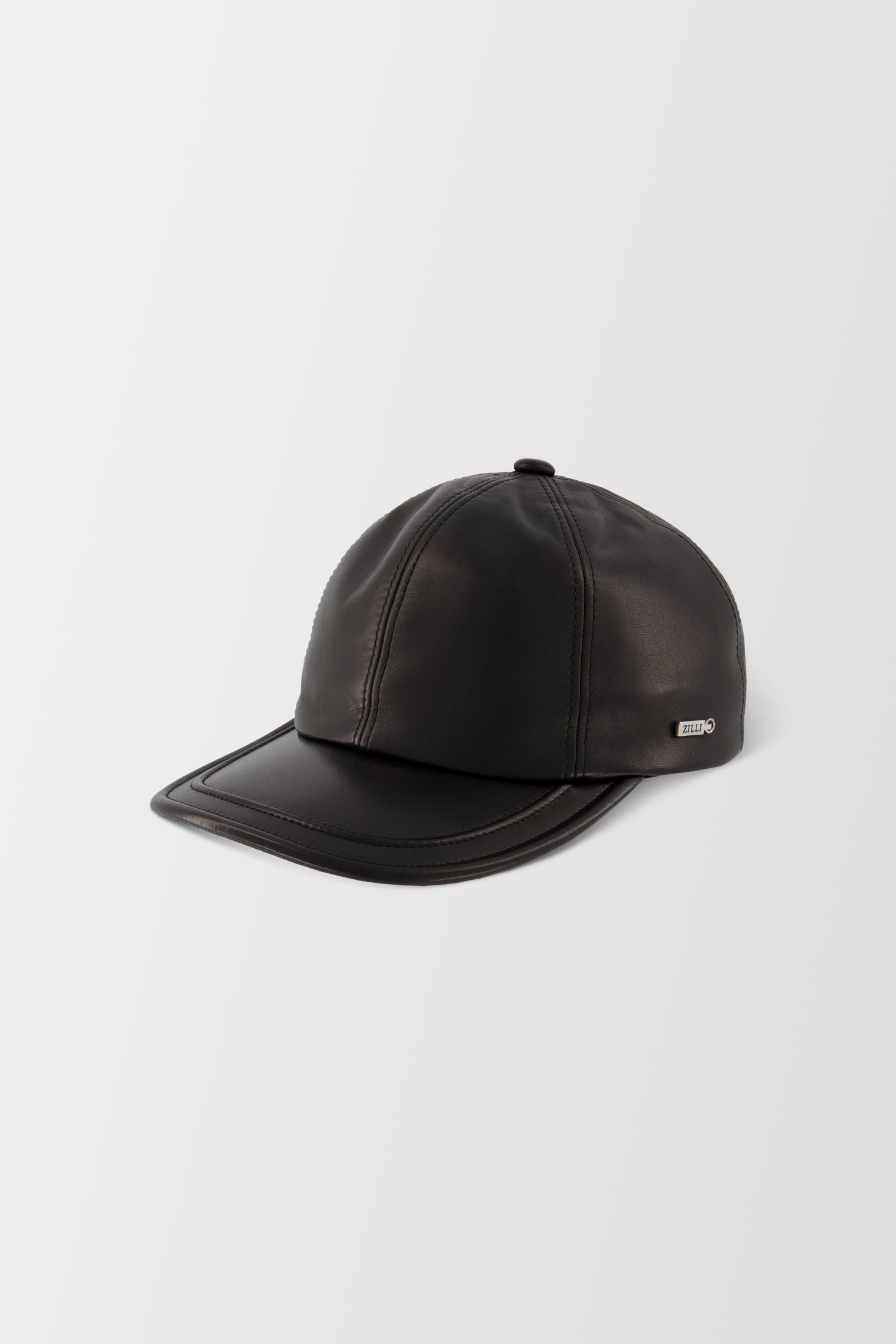 Casquette Zilli noire à visière