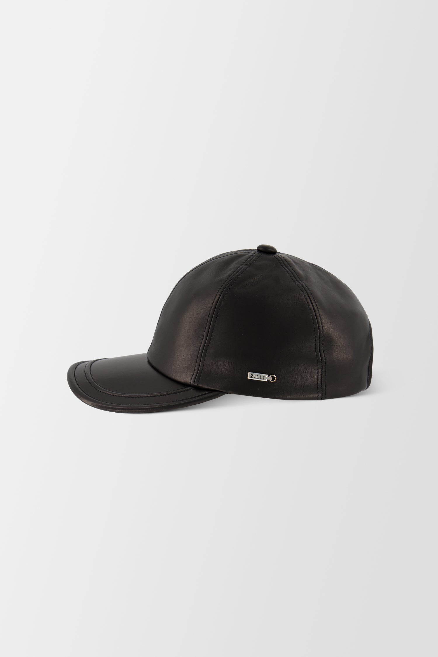 Casquette Zilli noire à visière
