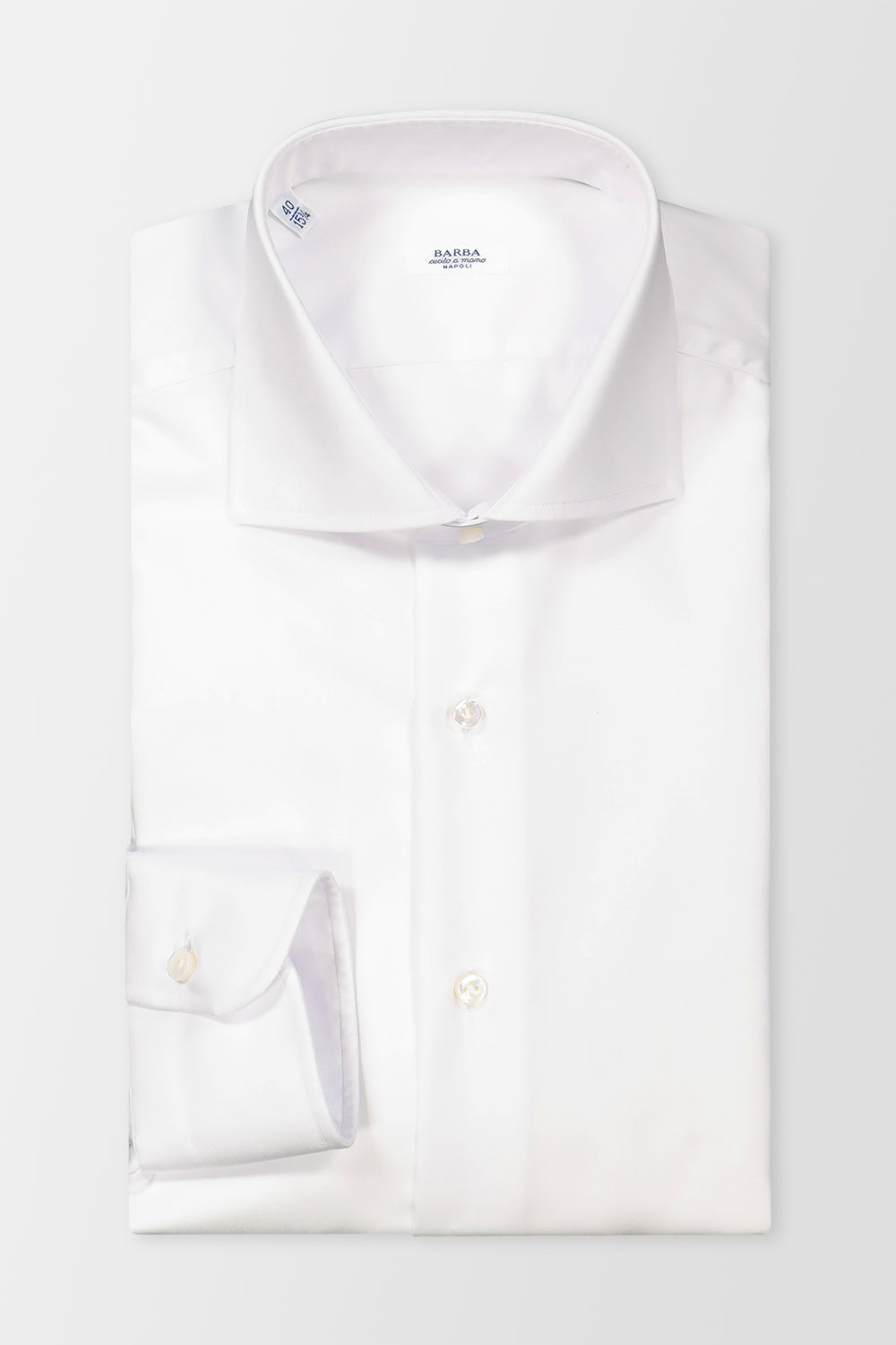 Barba Napoli White Classic Shirt