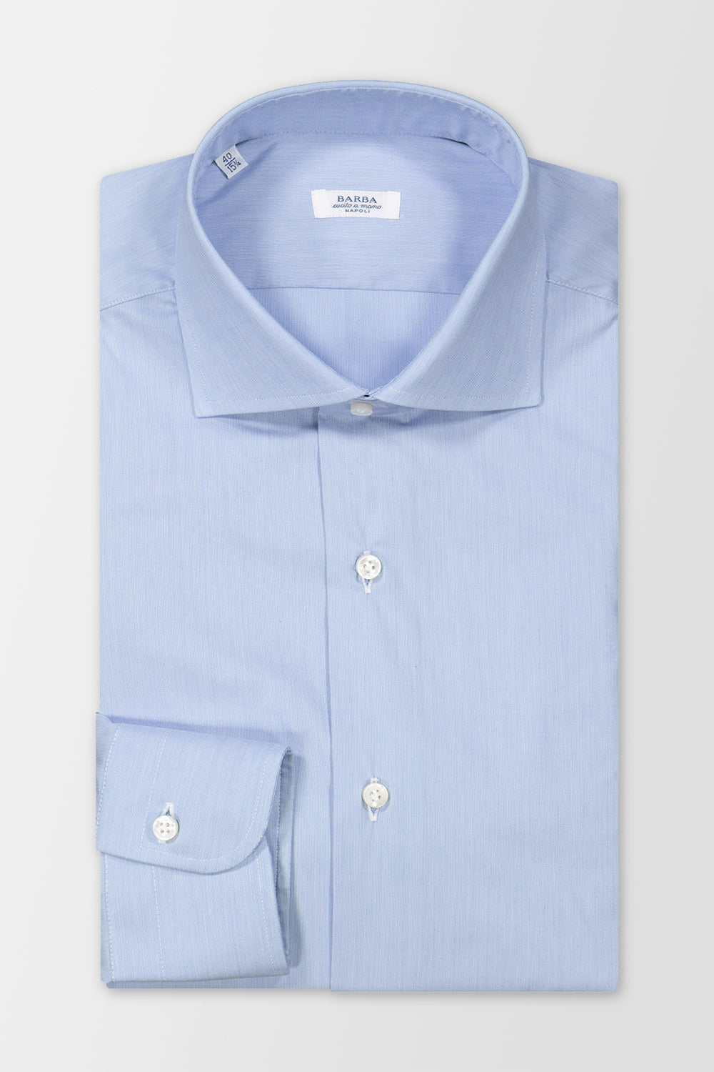 Barba Napoli Blue Classic Shirt