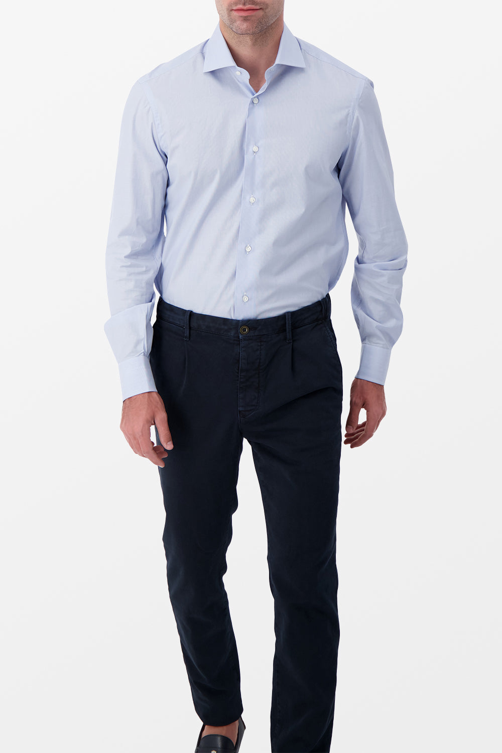 Barba Napoli Blue Classic Shirt